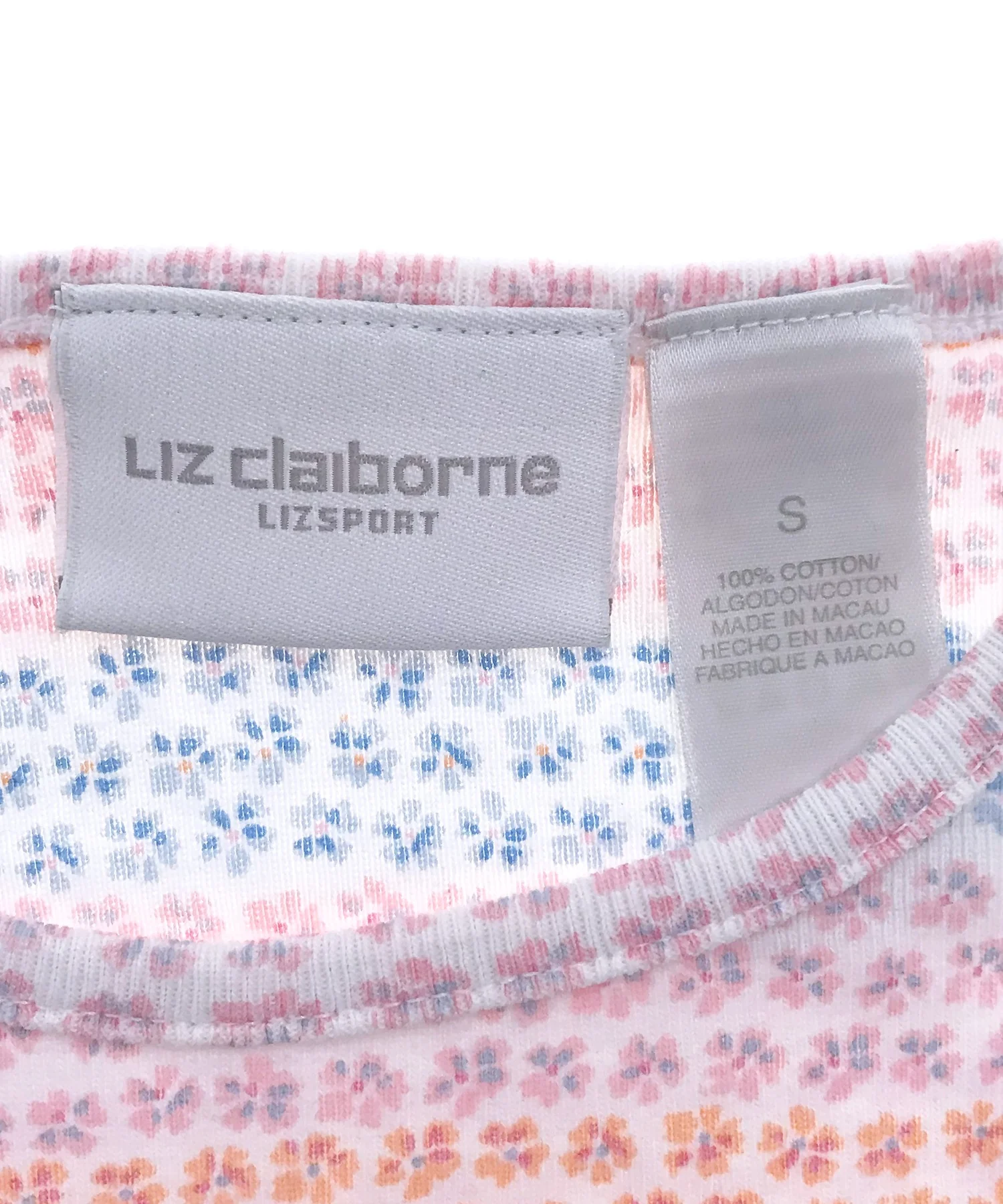 Liz Claiborne 総柄Tシャツ - Image 3
