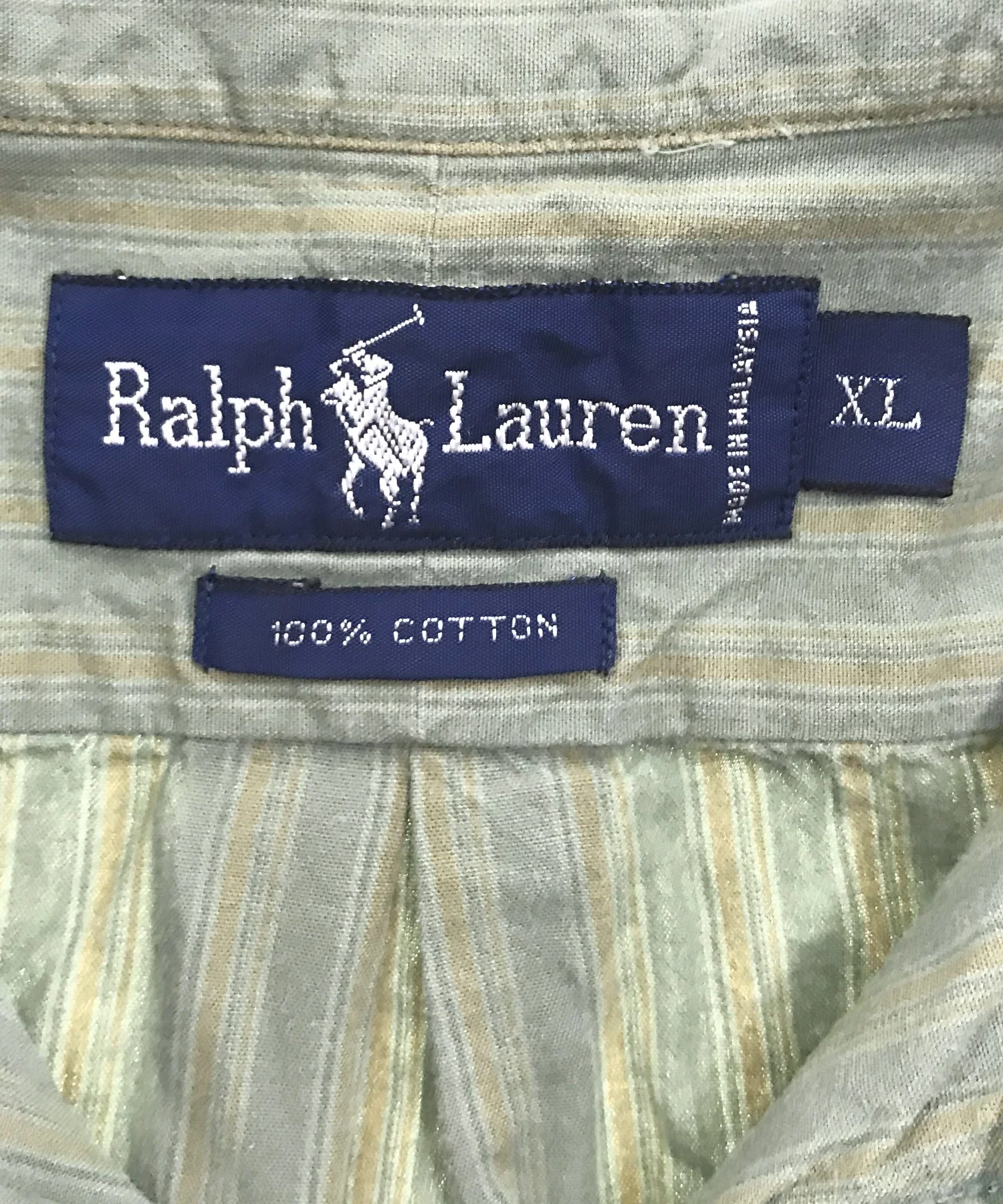Ralph Lauren ブランドシャツ ストライプ - Image 3