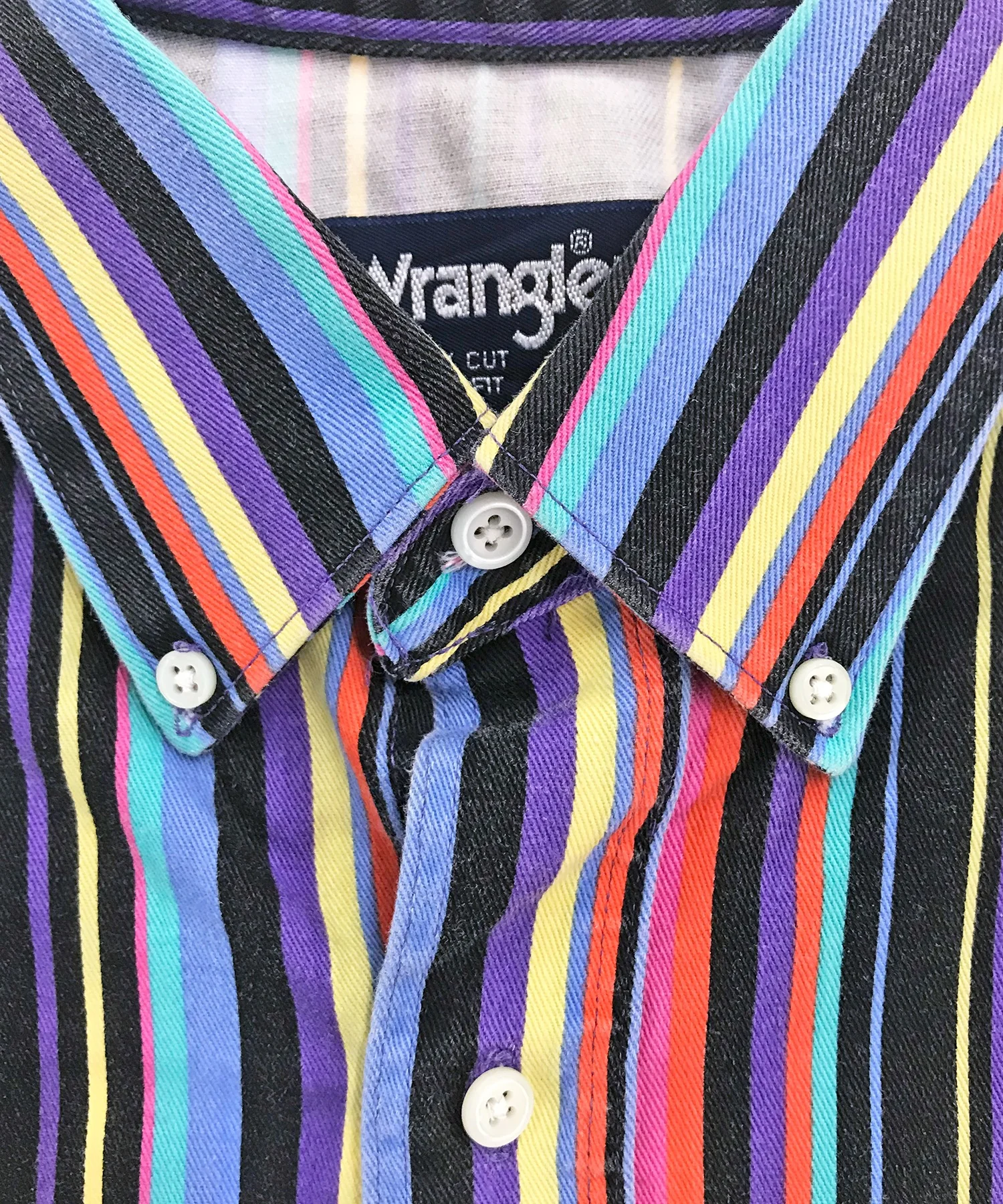 Wrangler ストライプシャツ カウボーイカット ボタンダウン - Image 4