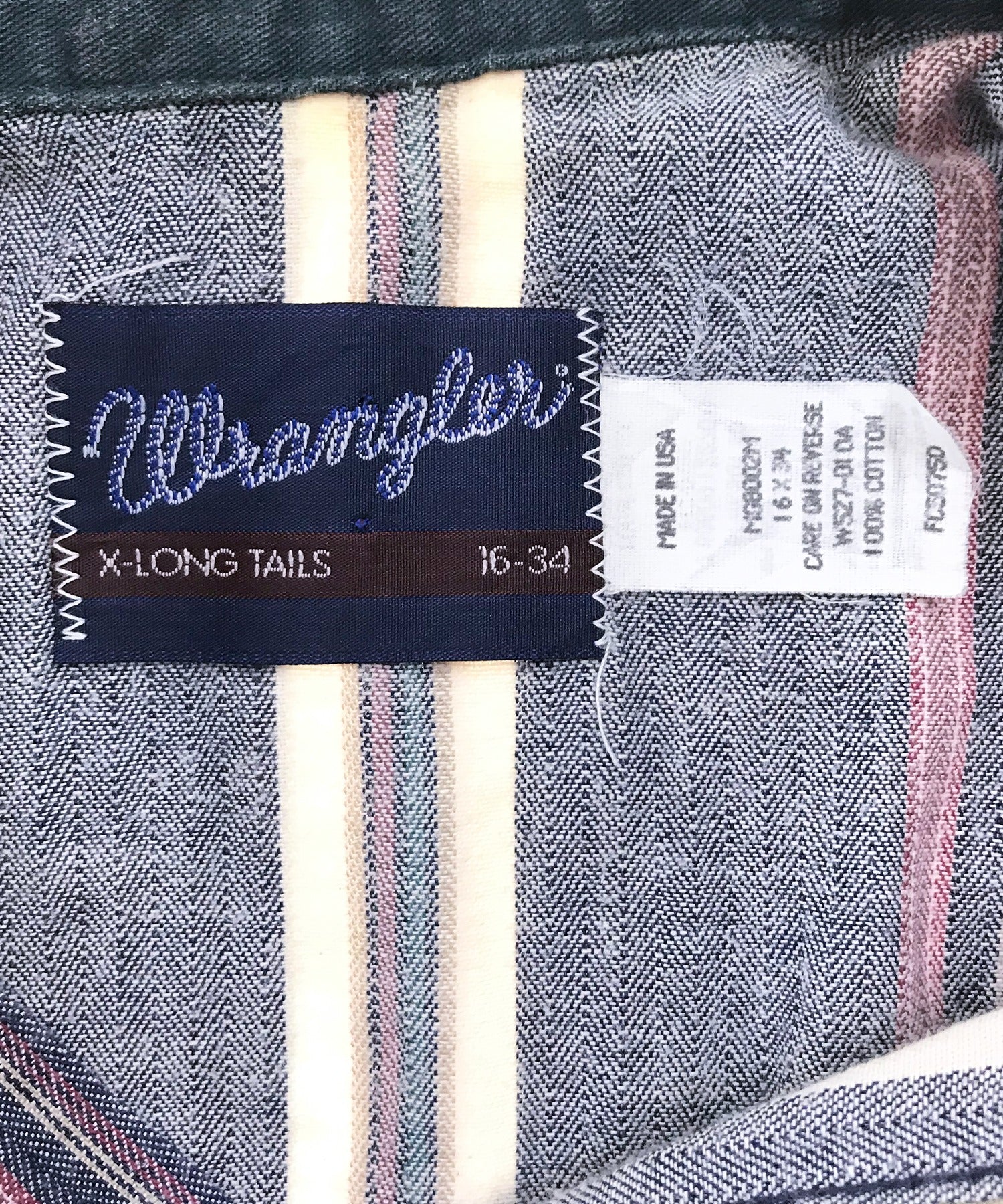Wrangler ストライプシャツ ボタンダウン - Image 3