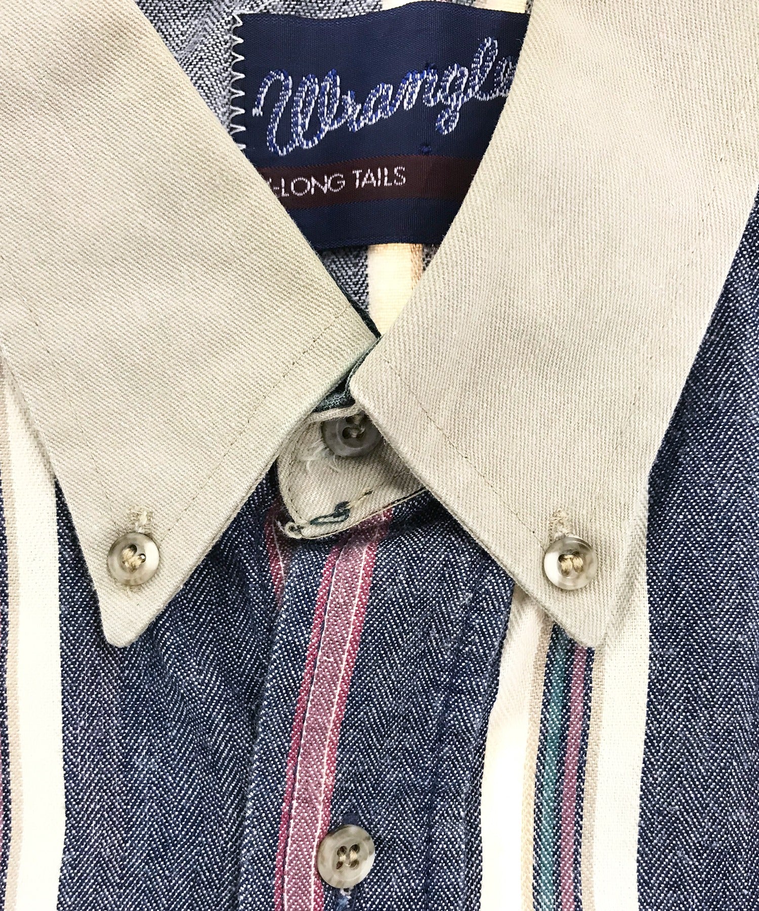 Wrangler ストライプシャツ ボタンダウン - Image 7
