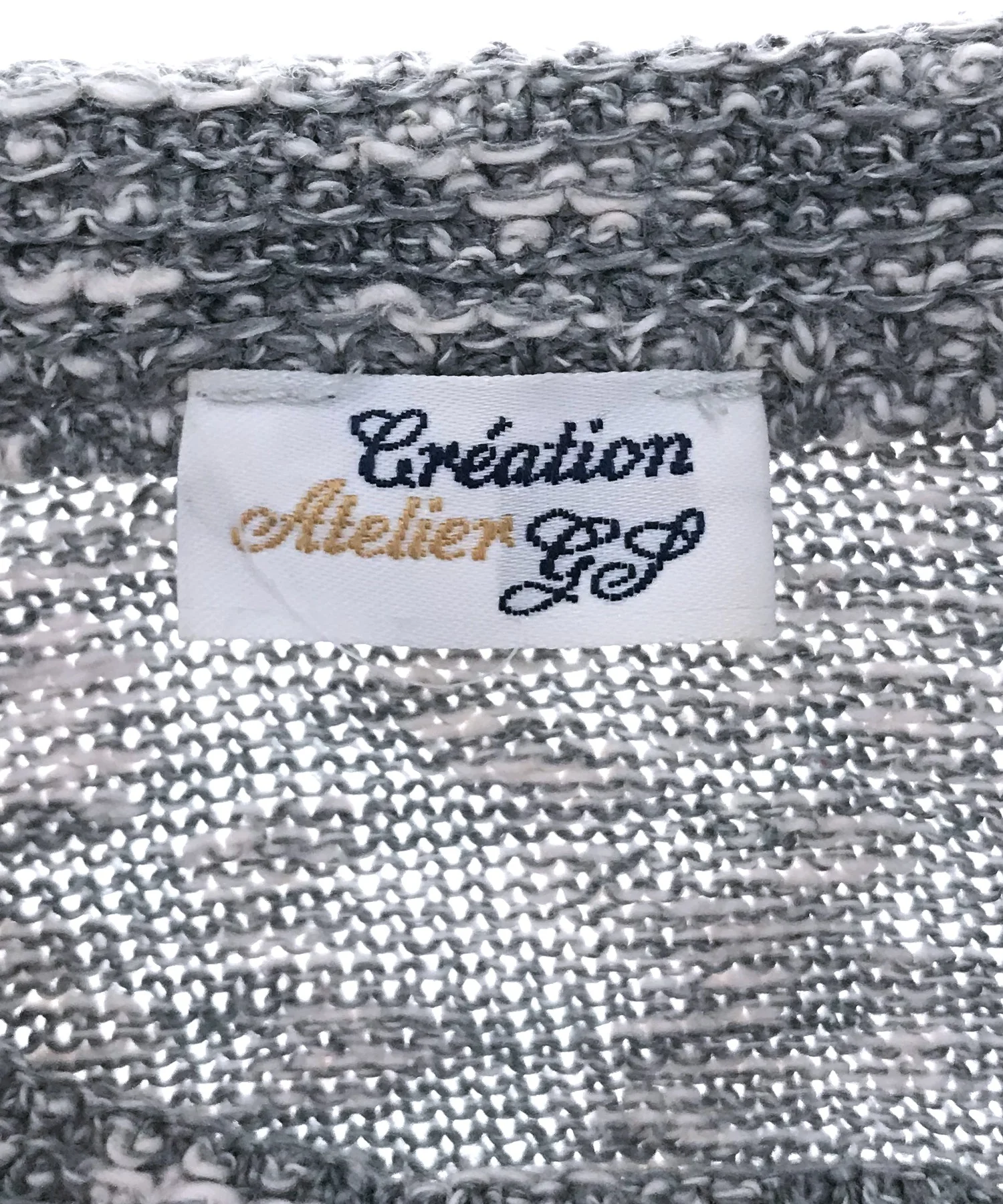 creation atelier gj 総柄ニット - Image 4