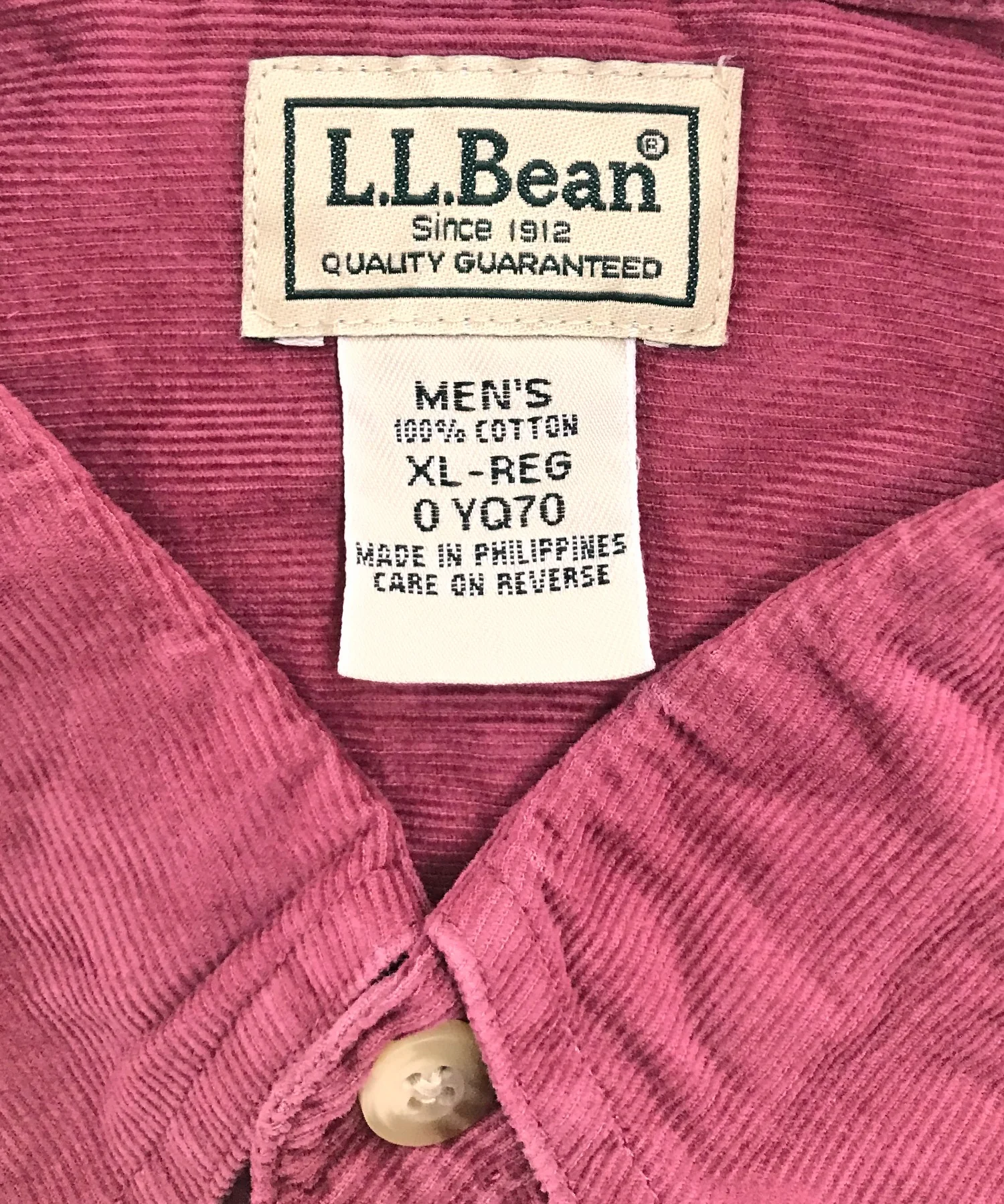 L.L.Bean コーデュロイシャツ - Image 3