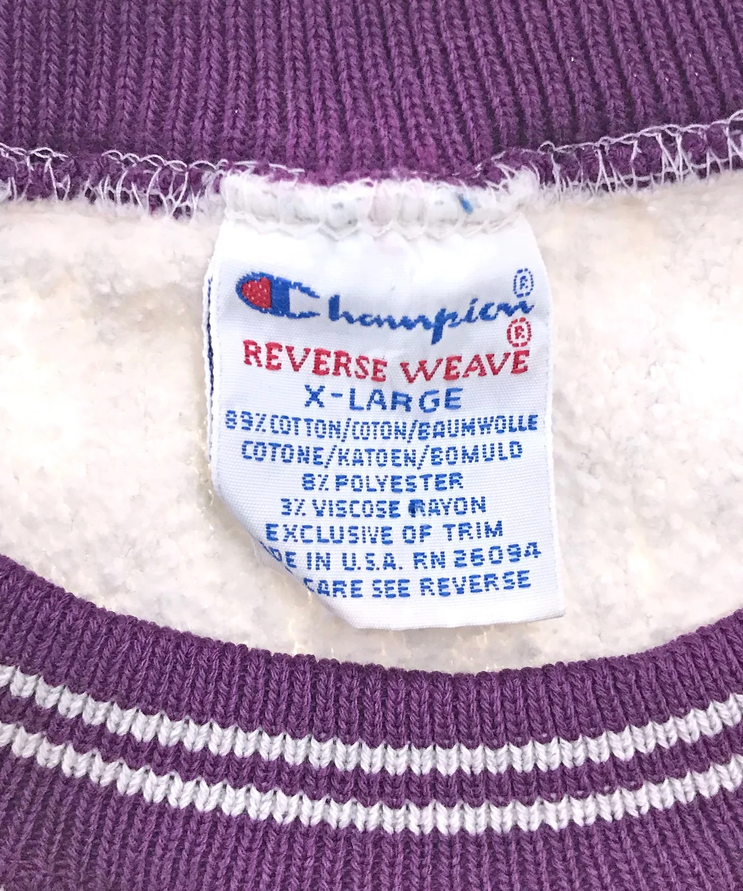 90s Vintage Champion リバース - Image 3