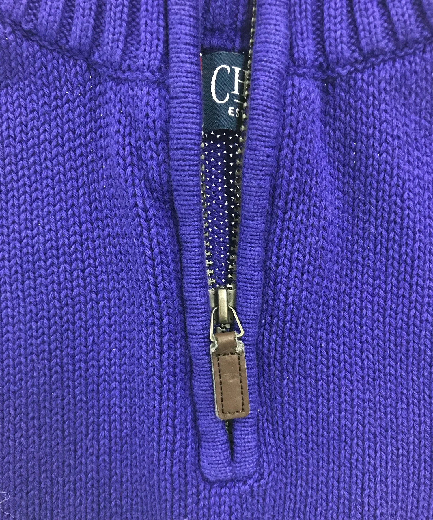 CHAPS ハーフZIPニット - Image 5