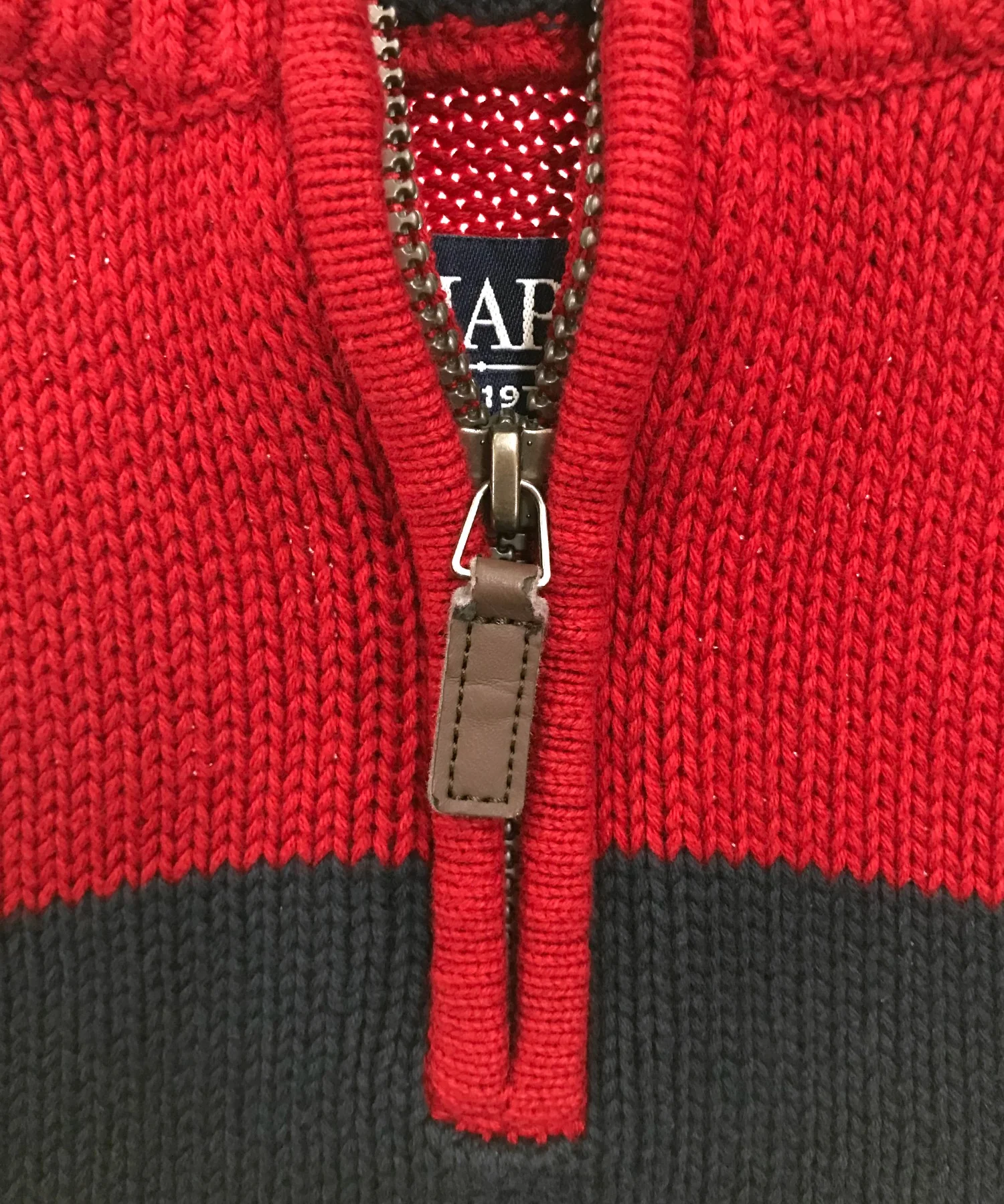 CHAPS ハーフZIPニット - Image 6