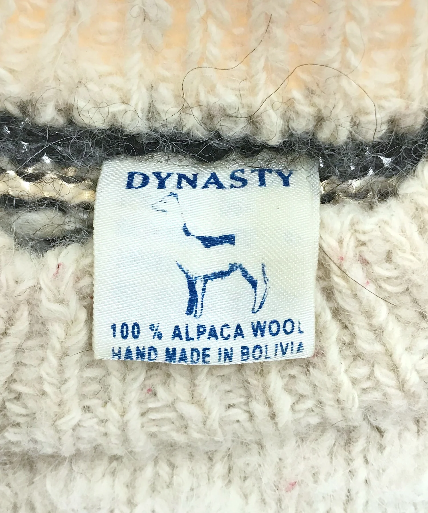 DYNASTY ノルディックニット アルパカウール - Image 4