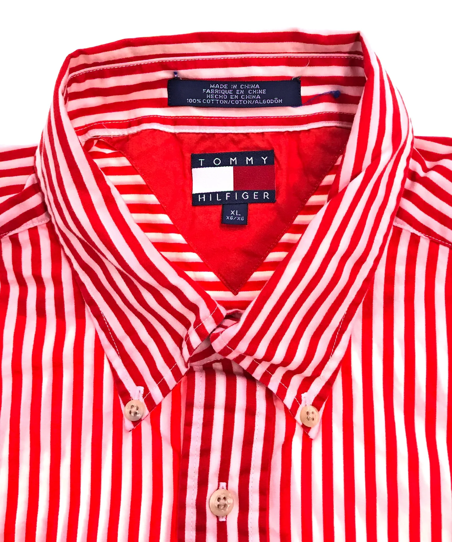 TOMMY ストライプ 長袖ブランドシャツ - Image 4