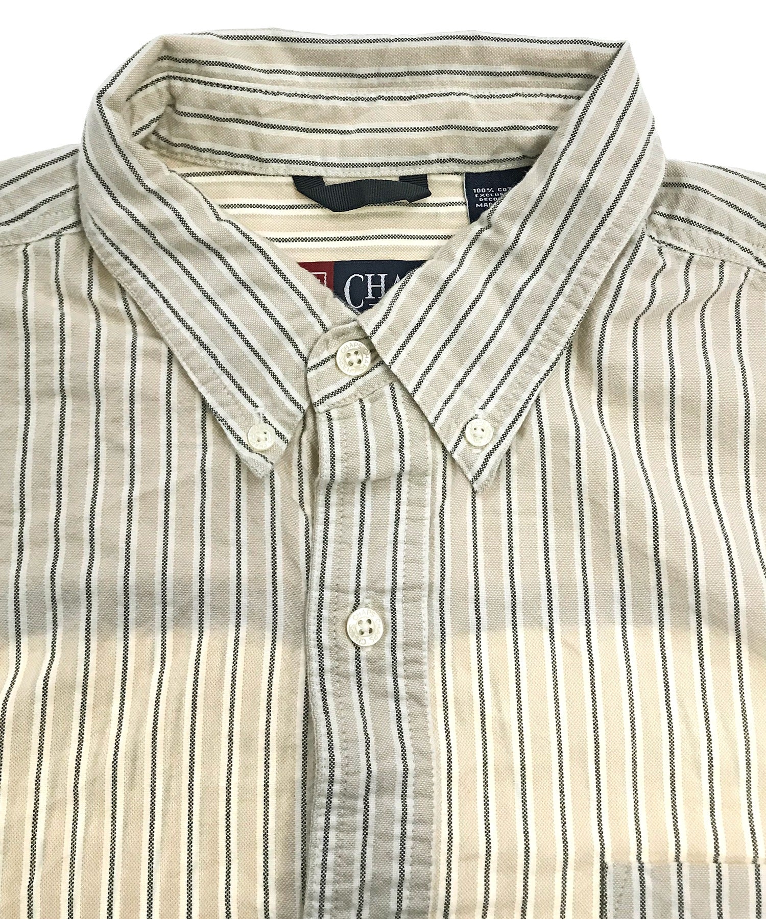 CHAPS ストライプ 長袖ブランドシャツ - Image 4