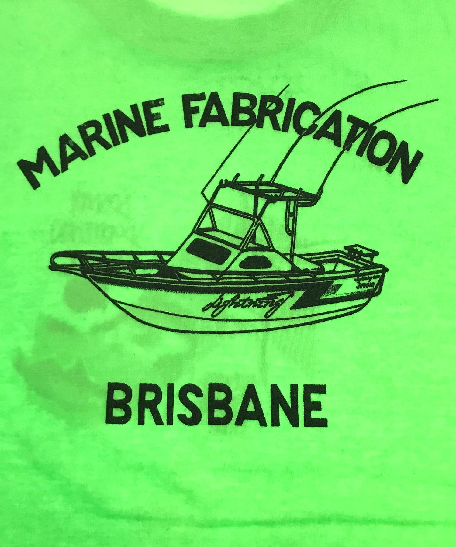 BRISBANE SPORTFISHING CLUB 90STシャツ - Image 8
