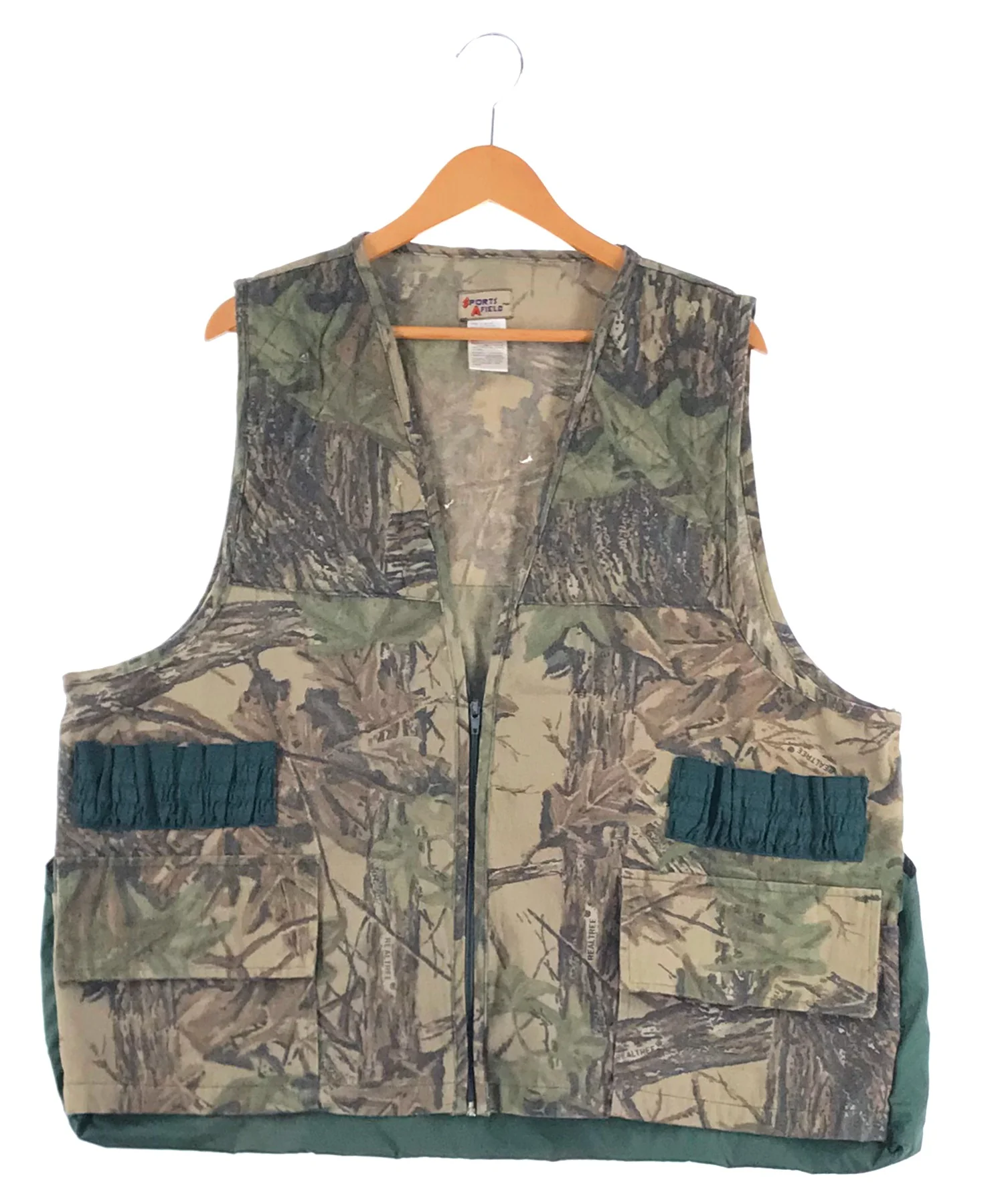 SPORTS A FIELD フィッシングベスト<br>カモフラ 迷彩 カモ柄 - Image 2