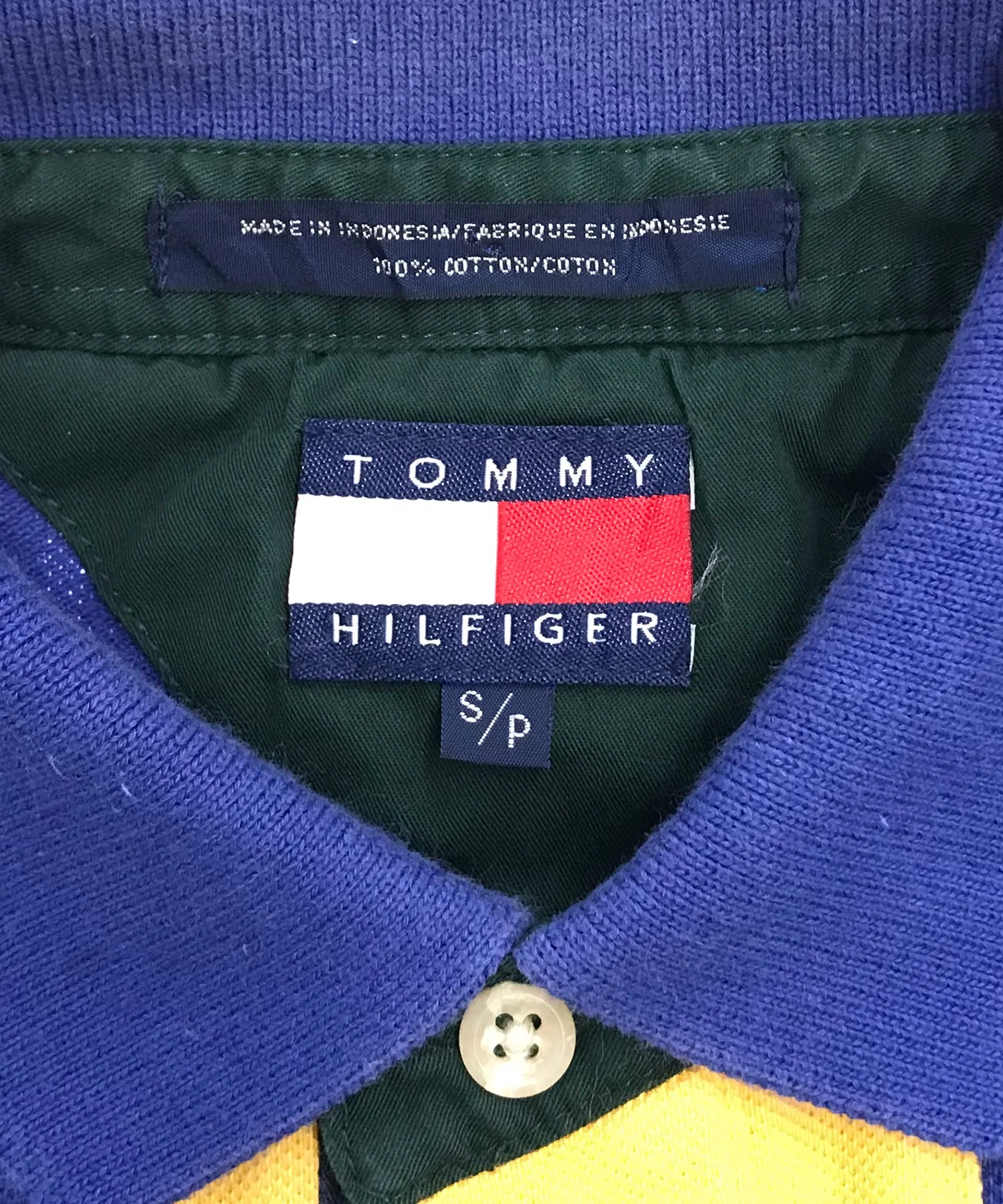 TOMMY ストライプ ポロシャツ - Image 3
