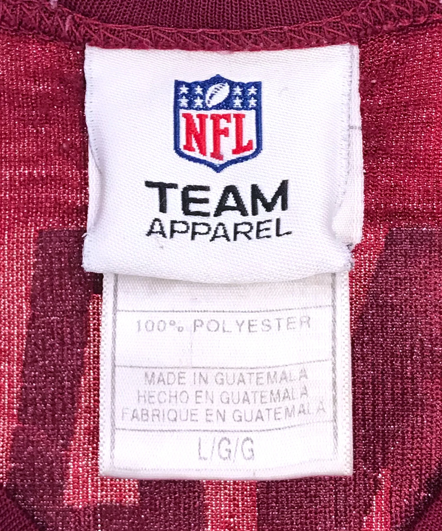 NFL ナイロンTシャツ REDSKINS McNABB - Image 4