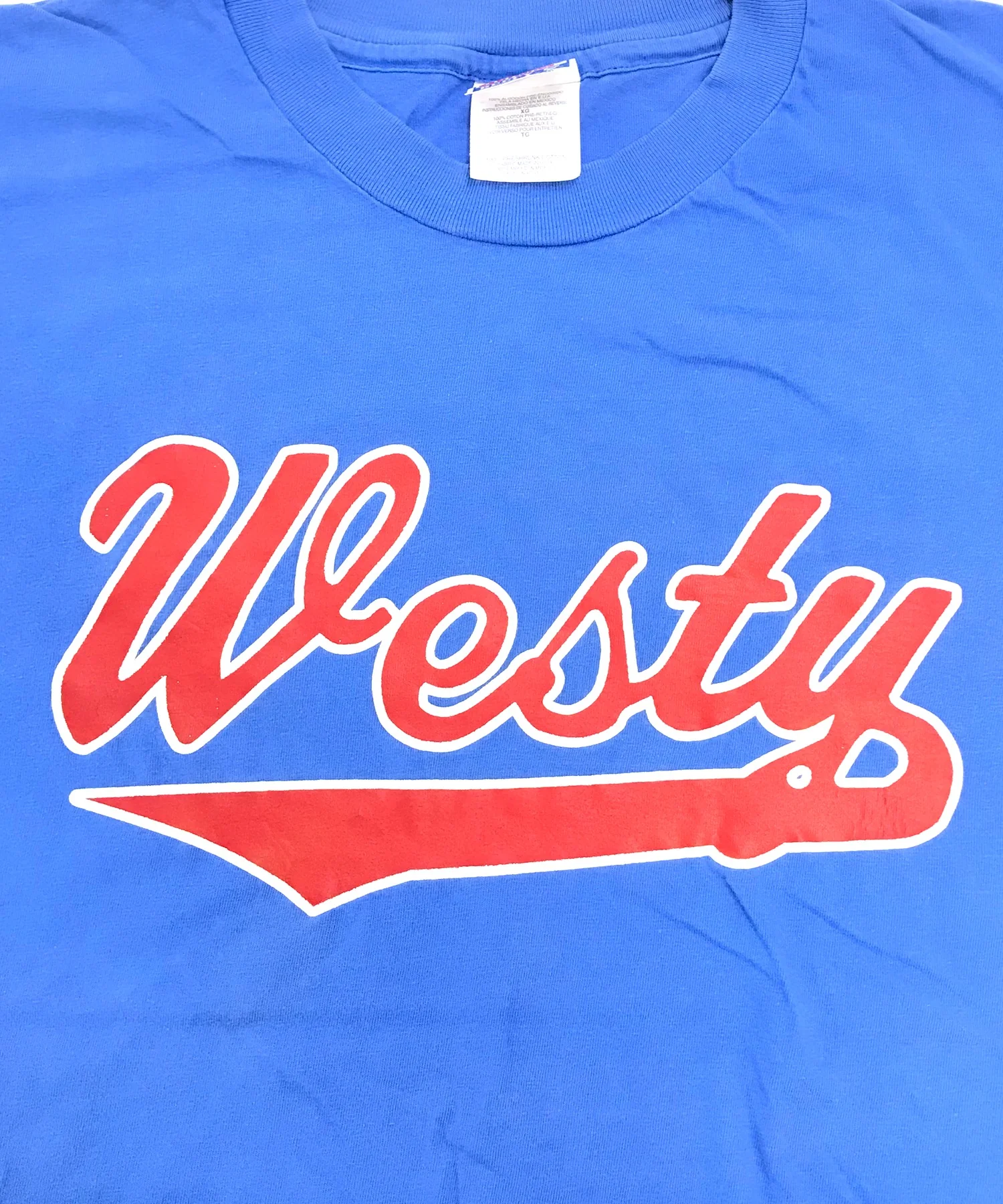 Westy WARRIOR SOFTBALL 90STシャツ - Image 6