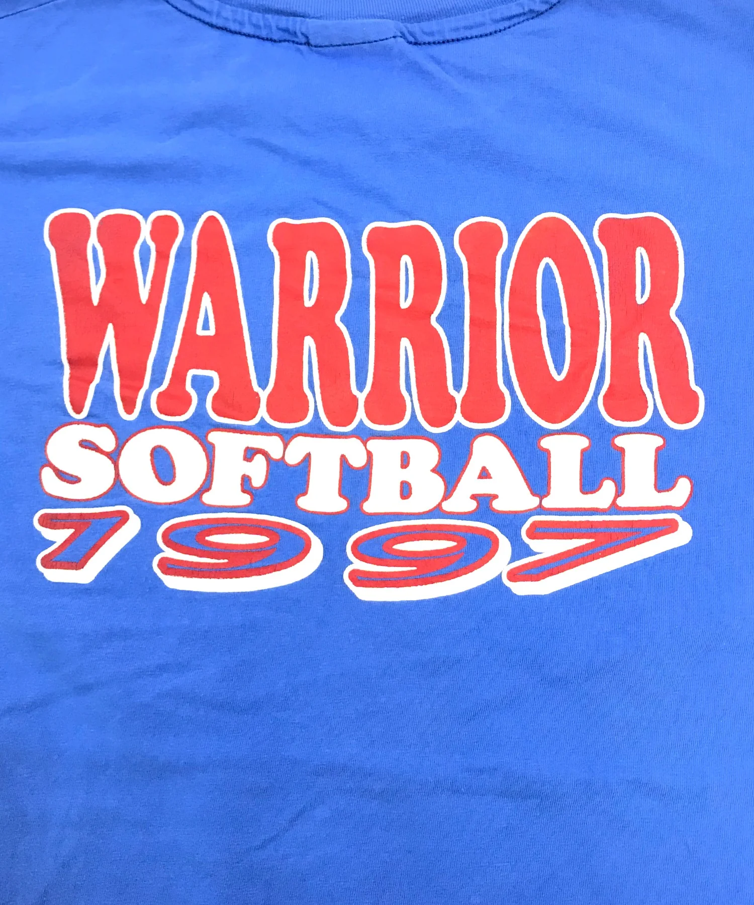 Westy WARRIOR SOFTBALL 90STシャツ - Image 7