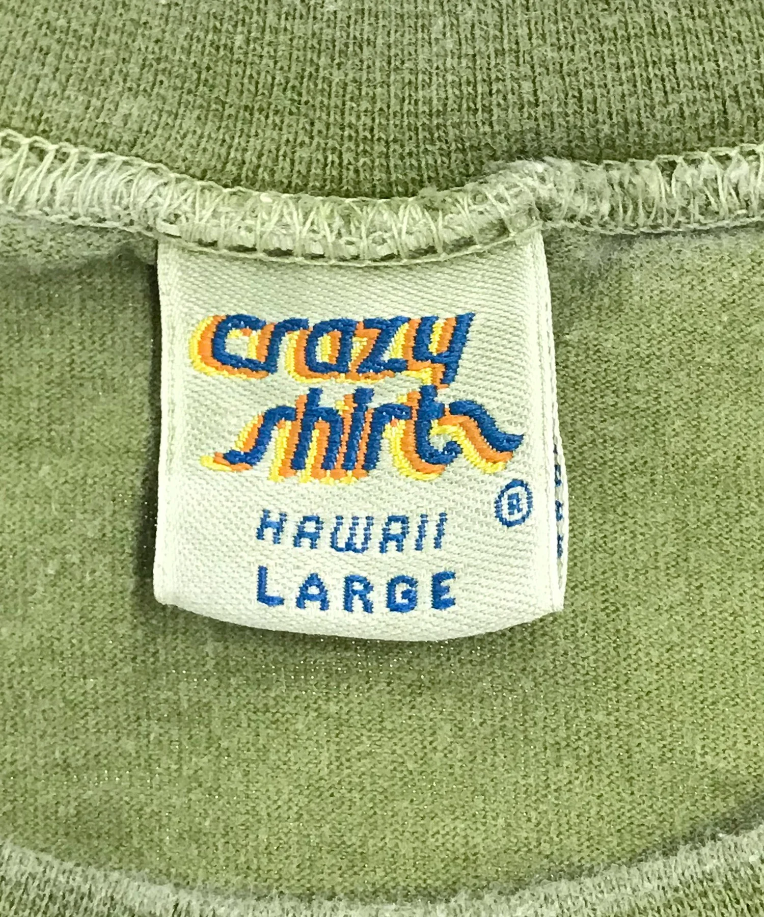 MAUI SURF COMPANY 90STシャツ HEMP DYED crazy shirts - Image 4