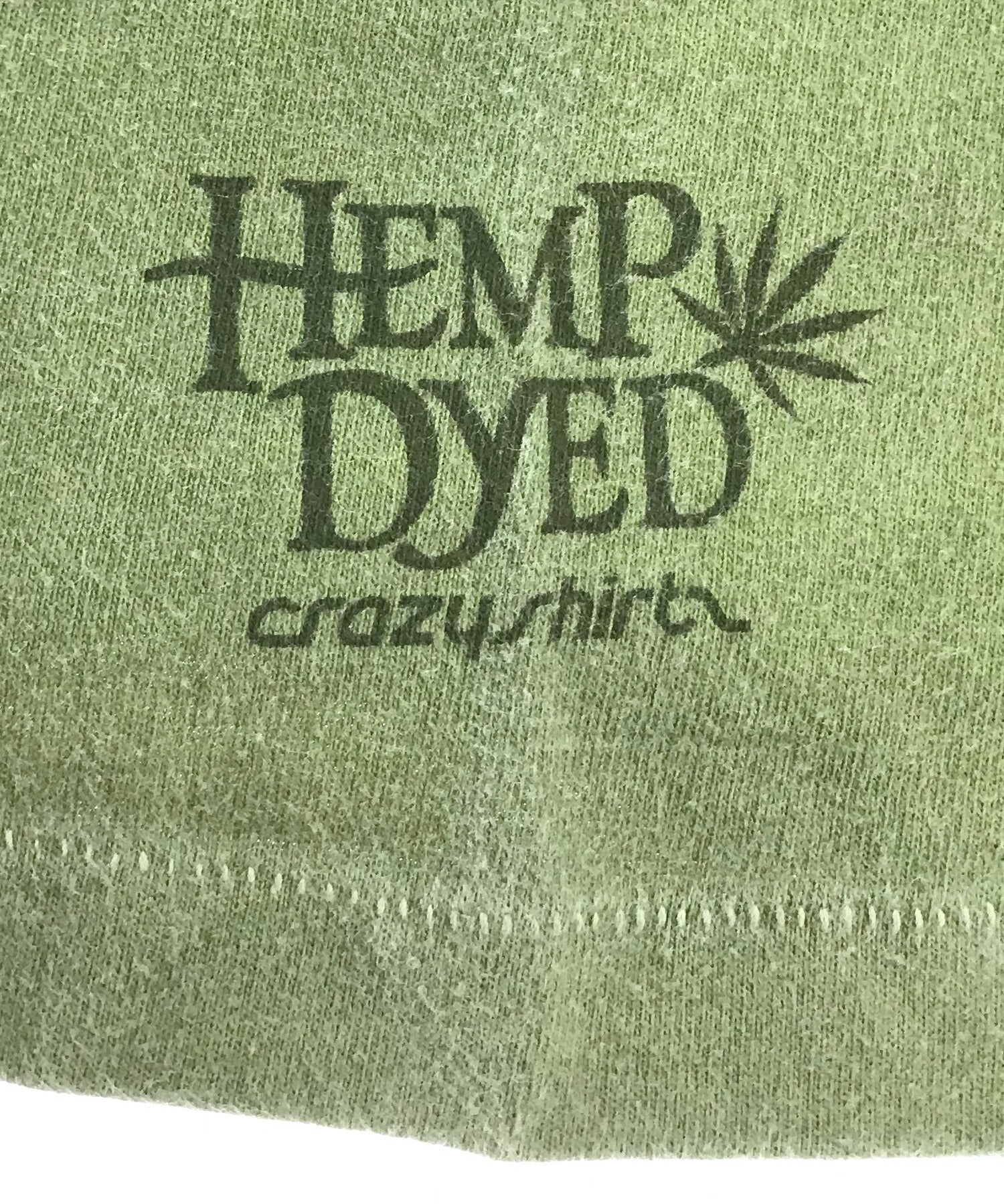 MAUI SURF COMPANY 90STシャツ HEMP DYED crazy shirts - Image 8