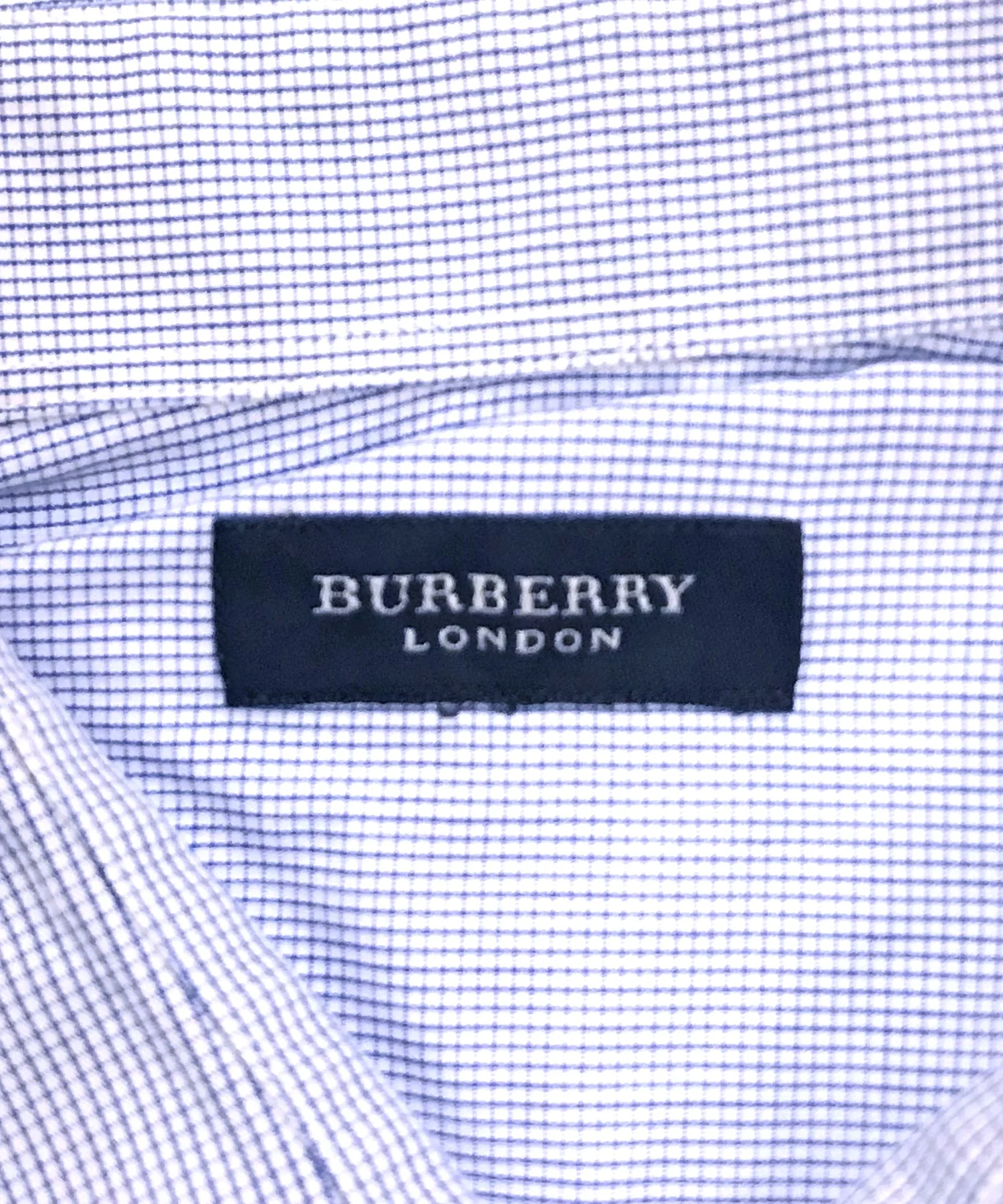 BURBERRY LONDON チェック 半袖ブランドシャツ - Image 3