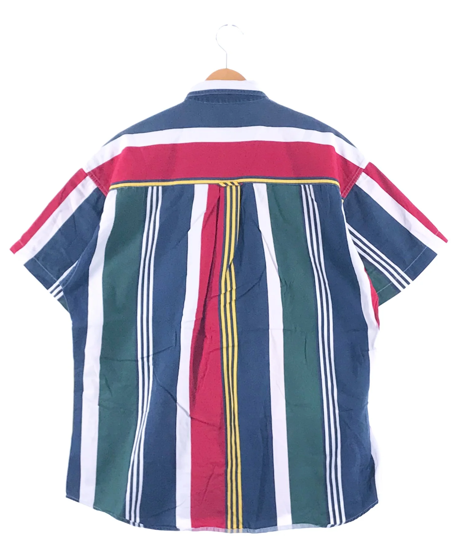 CHAPS ストライプ 半袖ブランドシャツ - Image 2