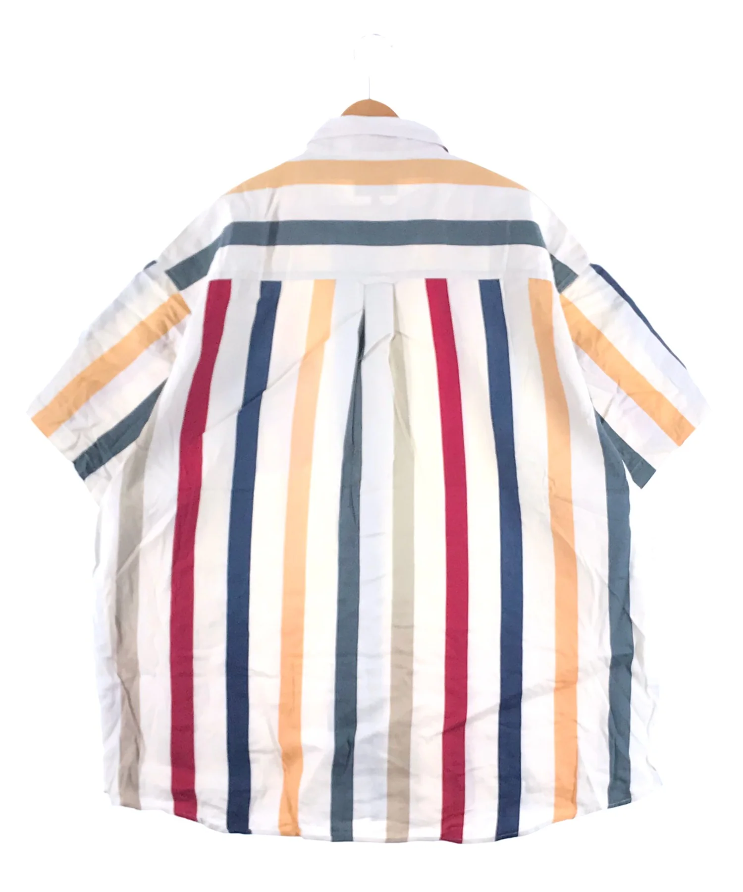 CHAPS ストライプ 半袖ブランドシャツ - Image 2