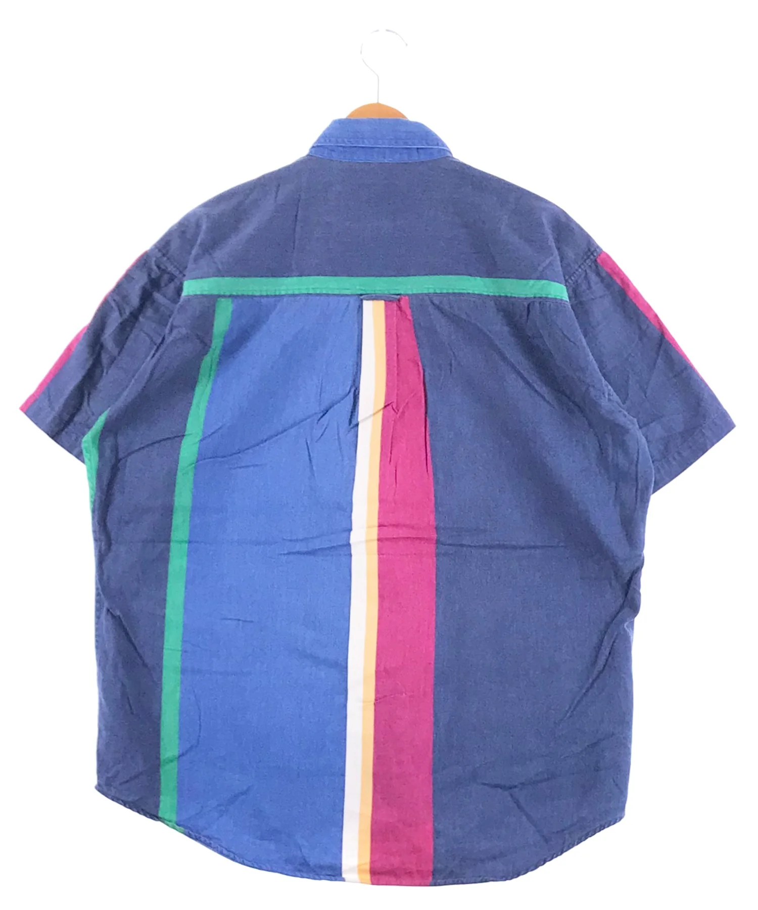 CHAPS ストライプ 半袖ブランドシャツ - Image 2