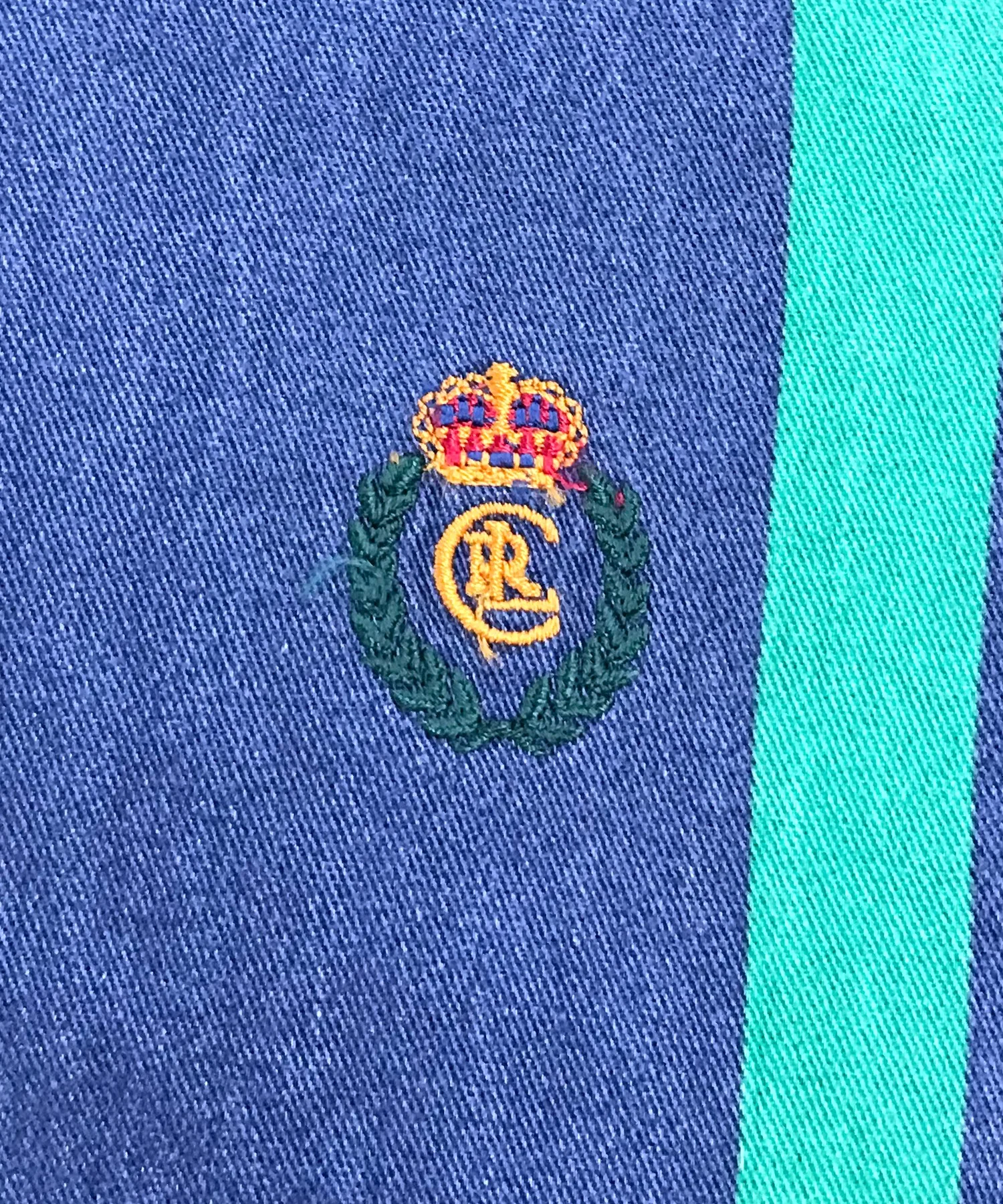 CHAPS ストライプ 半袖ブランドシャツ - Image 4