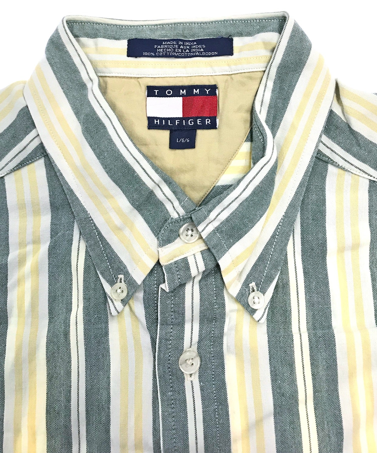 TOMMY ストライプ 半袖ブランドシャツ - Image 3