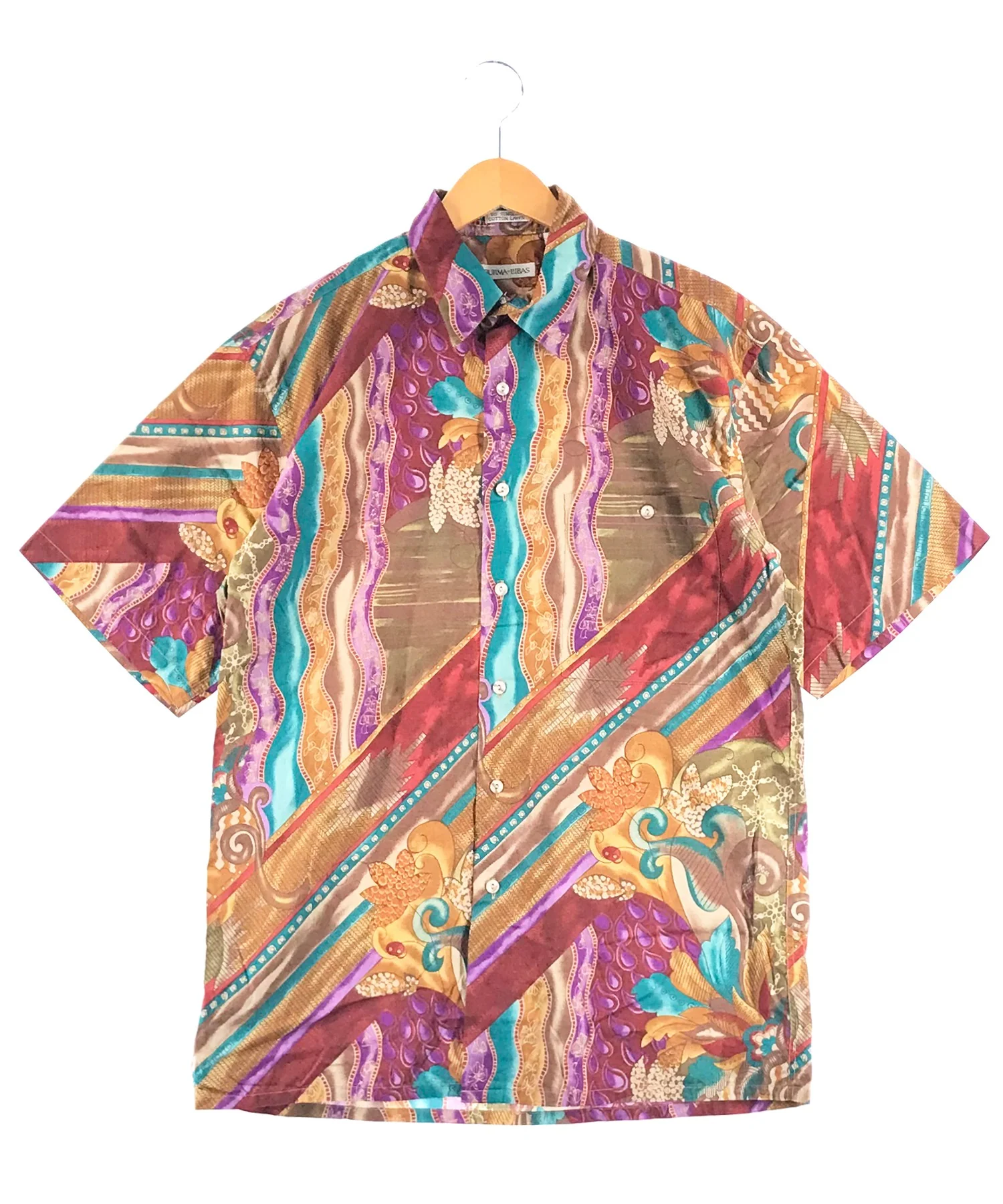 BURMA BIBAS 半袖柄シャツ - Image 2