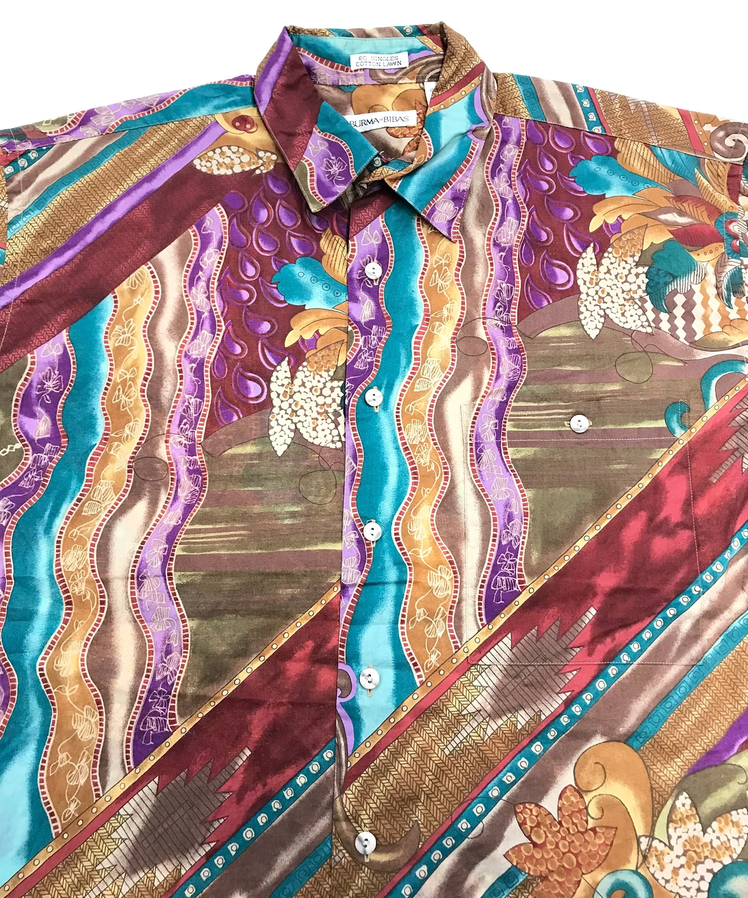 BURMA BIBAS 半袖柄シャツ - Image 5