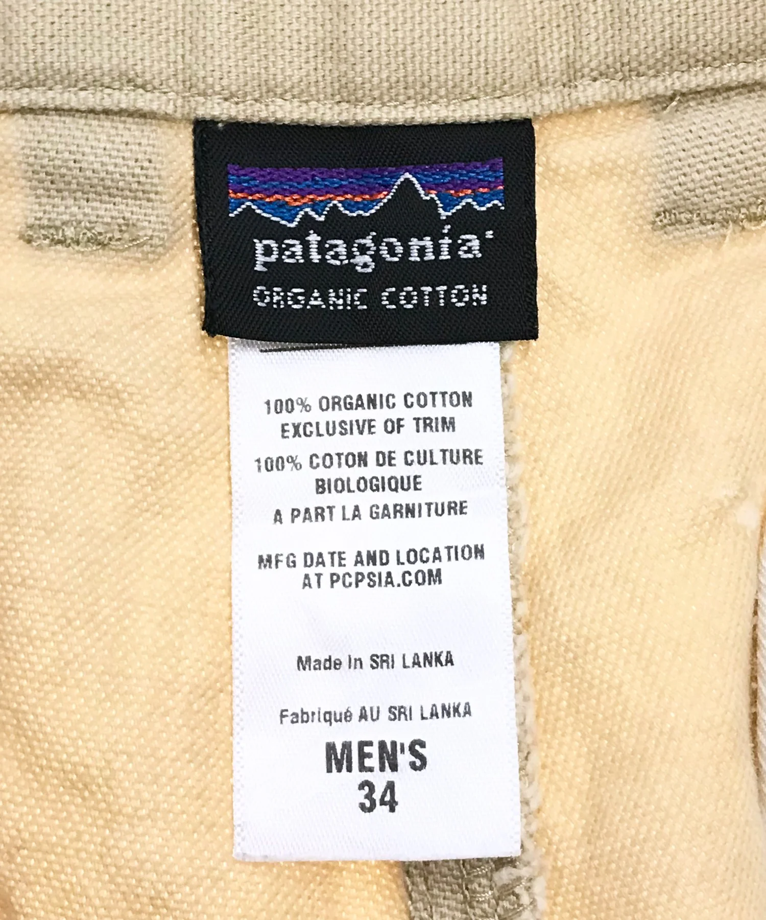 patagonia チノパン 表記サイズ34 - Image 3