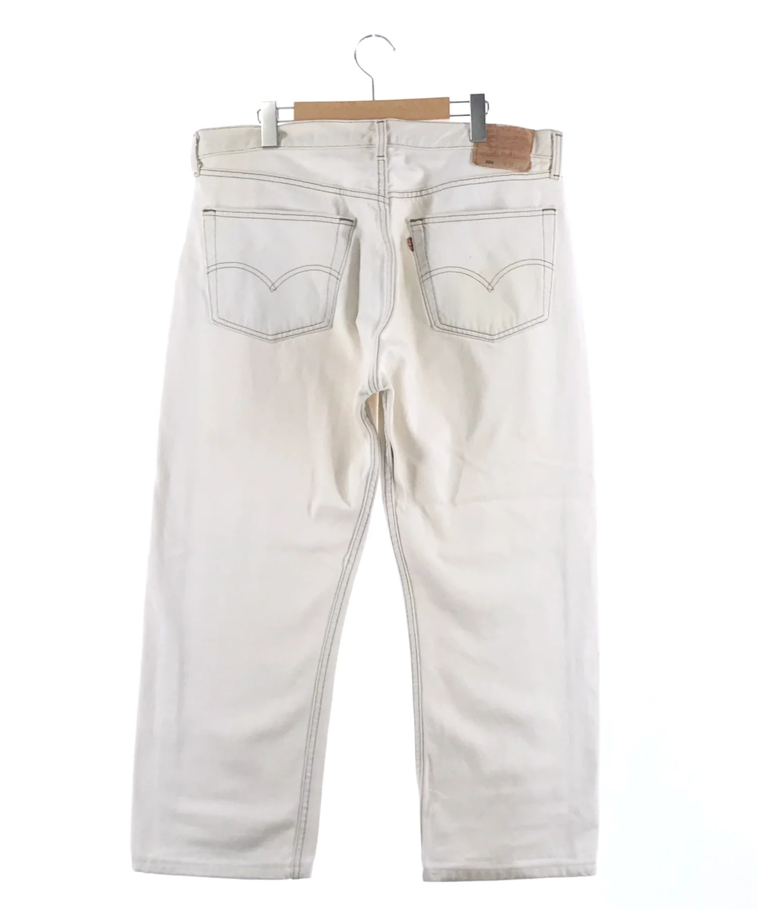 Levi's 501 ホワイトデニム W38 x L32 - Image 2