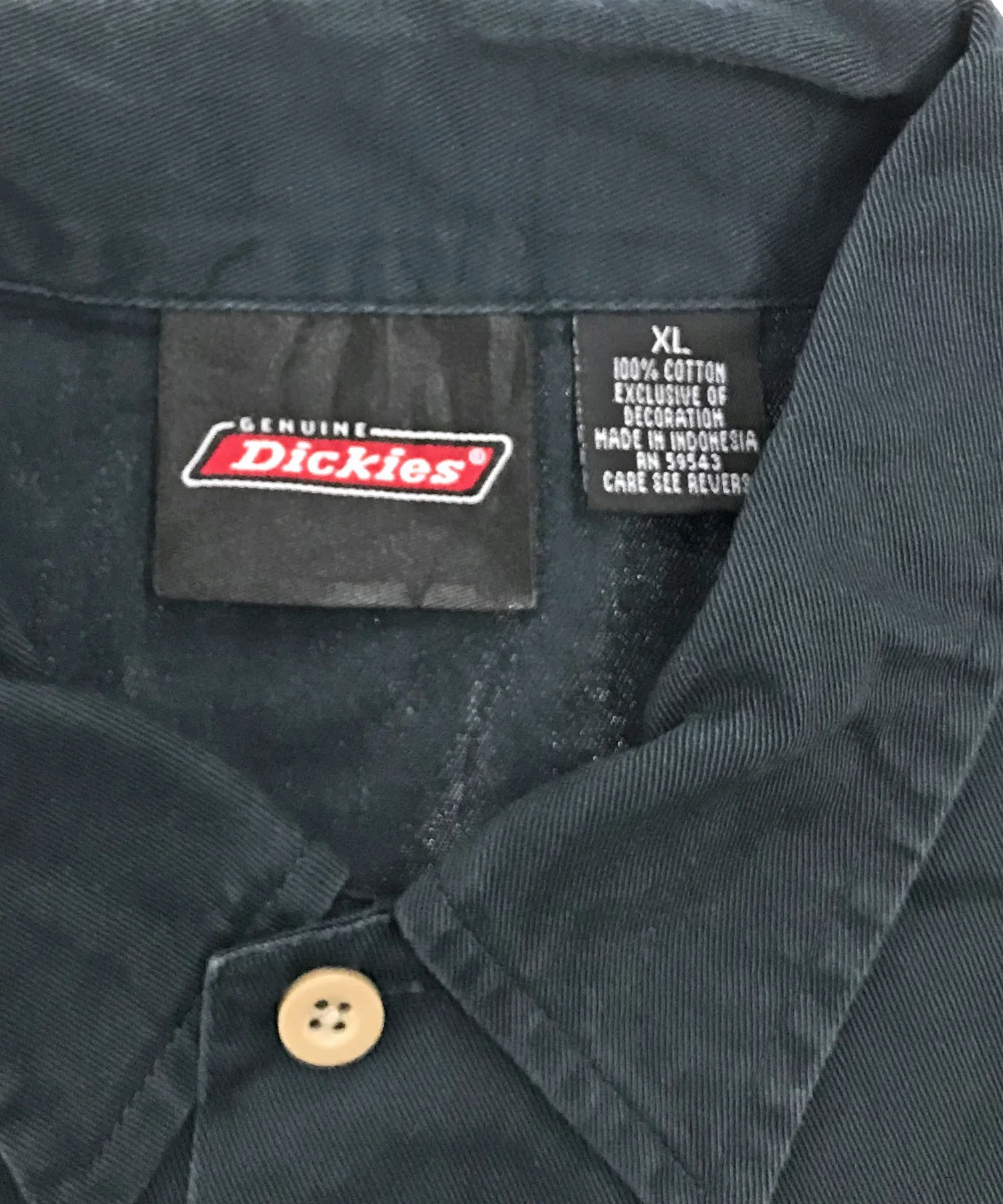 Dickies 半袖 ワークシャツ ツートン バイカラー - Image 3