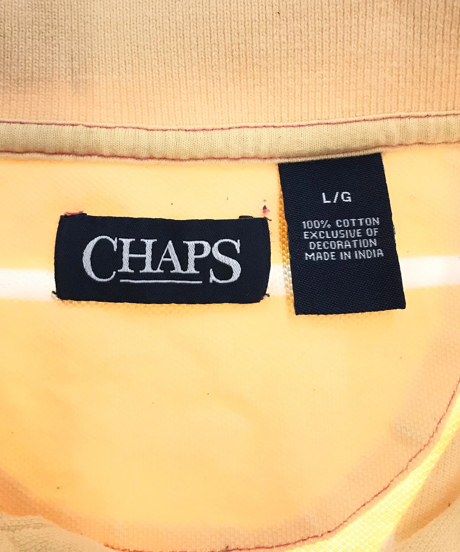 CHAPS リメイクショート ボーダーポロシャツ - Image 3