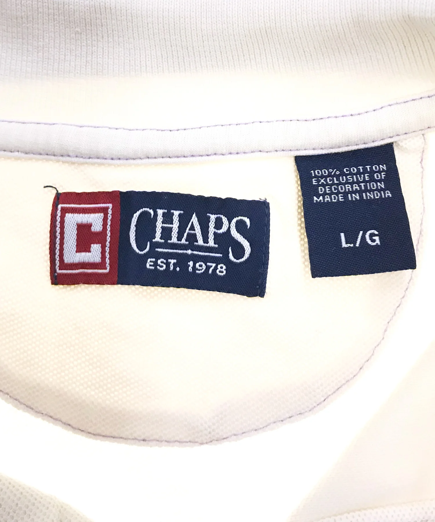 CHAPS リメイクショート ポロシャツ - Image 3