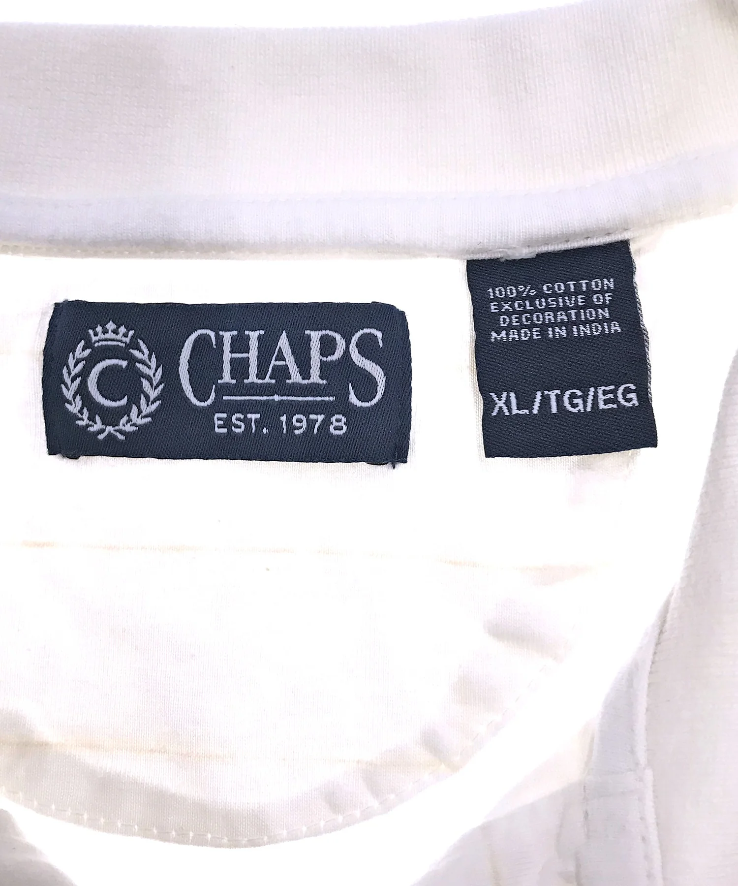 CHAPS リメイクショート ボーダーポロシャツ - Image 3