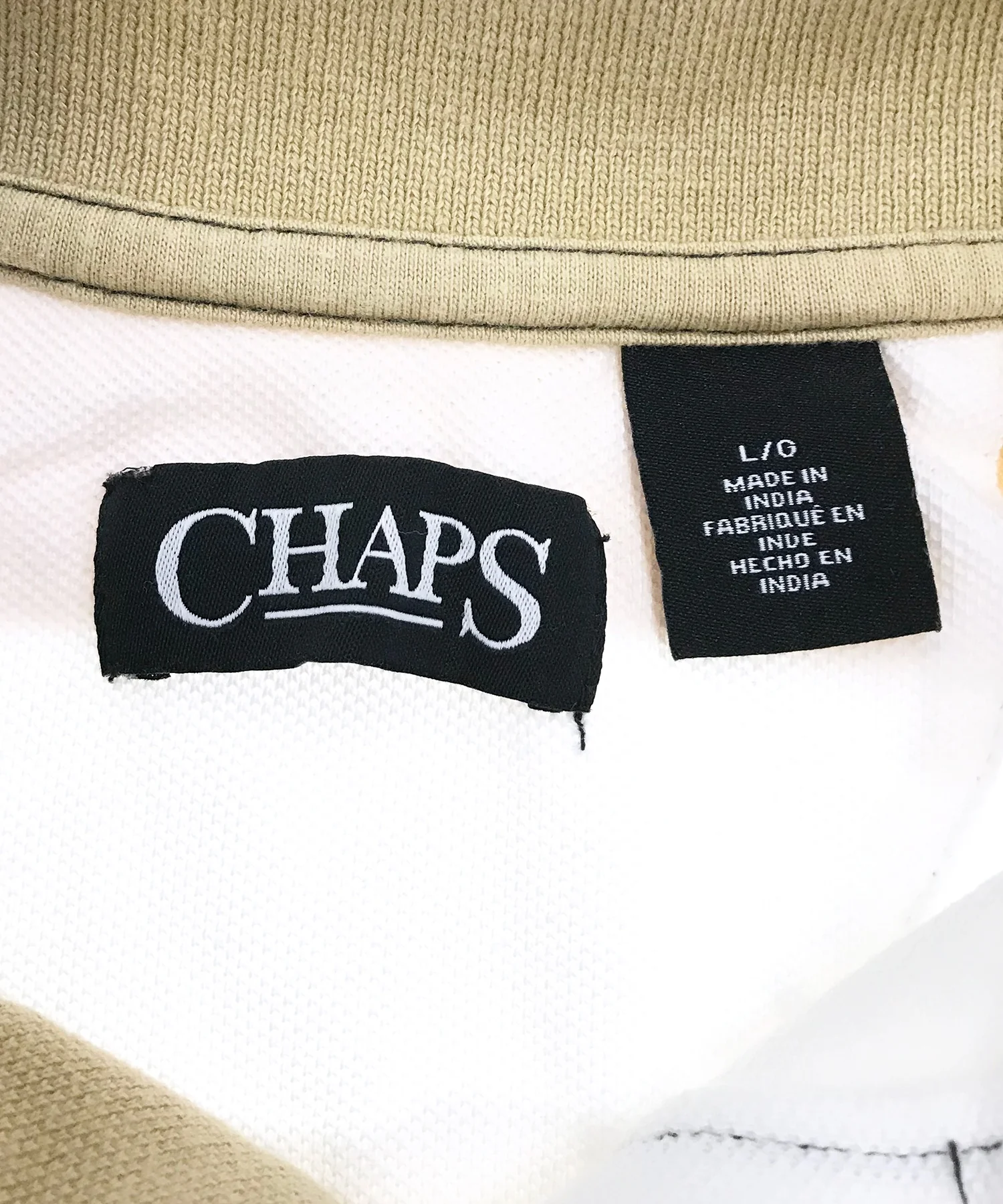 CHAPS リメイクショート ボーダーポロシャツ - Image 3