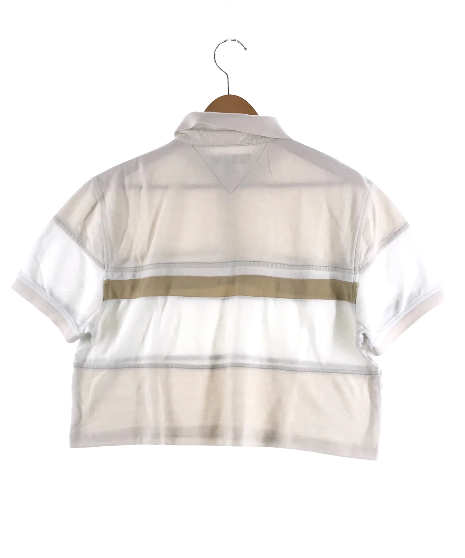 TOMMY リメイクショート ボーダーポロシャツ - Image 2