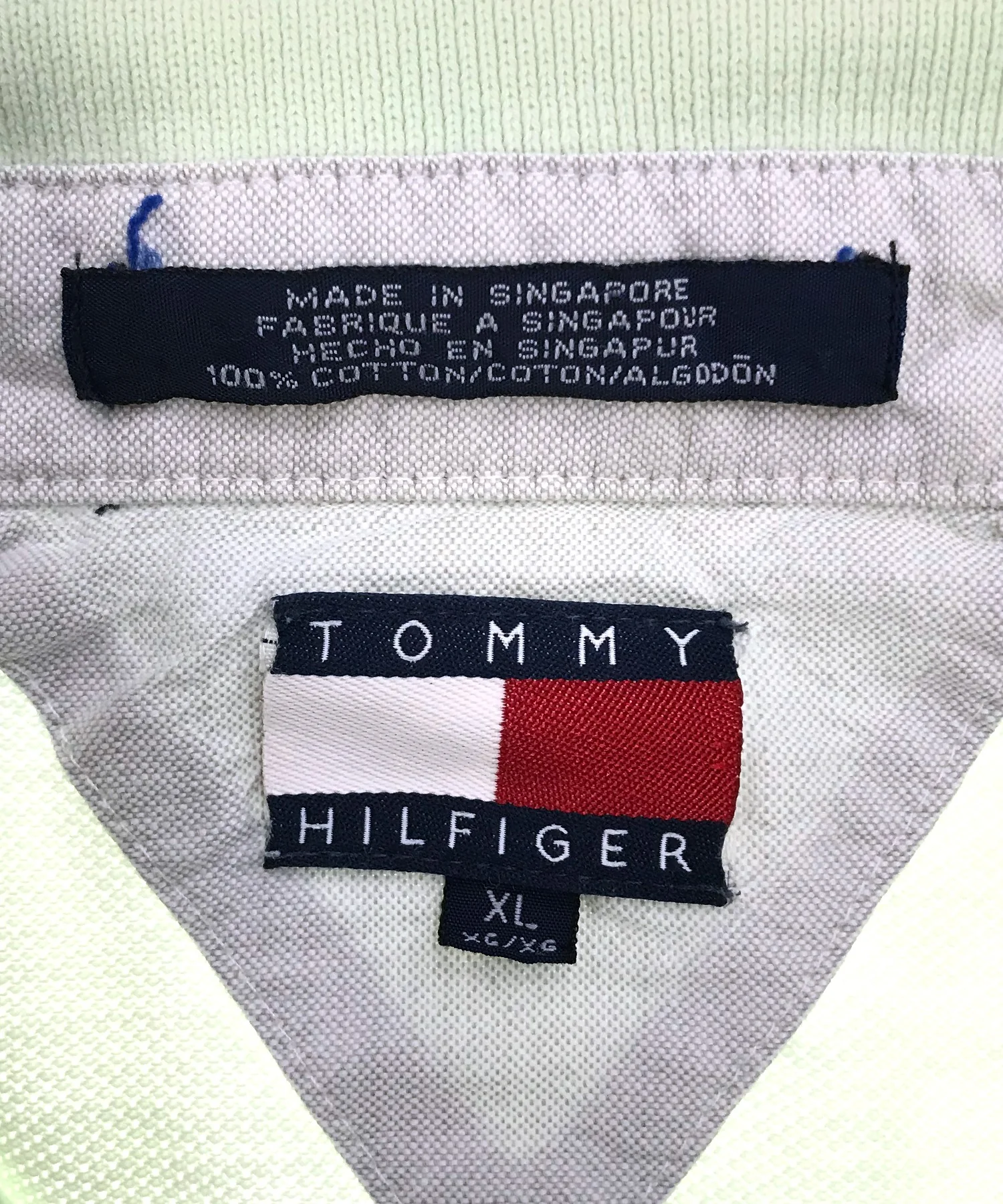TOMMY リメイクショート ボーダーポロシャツ - Image 3