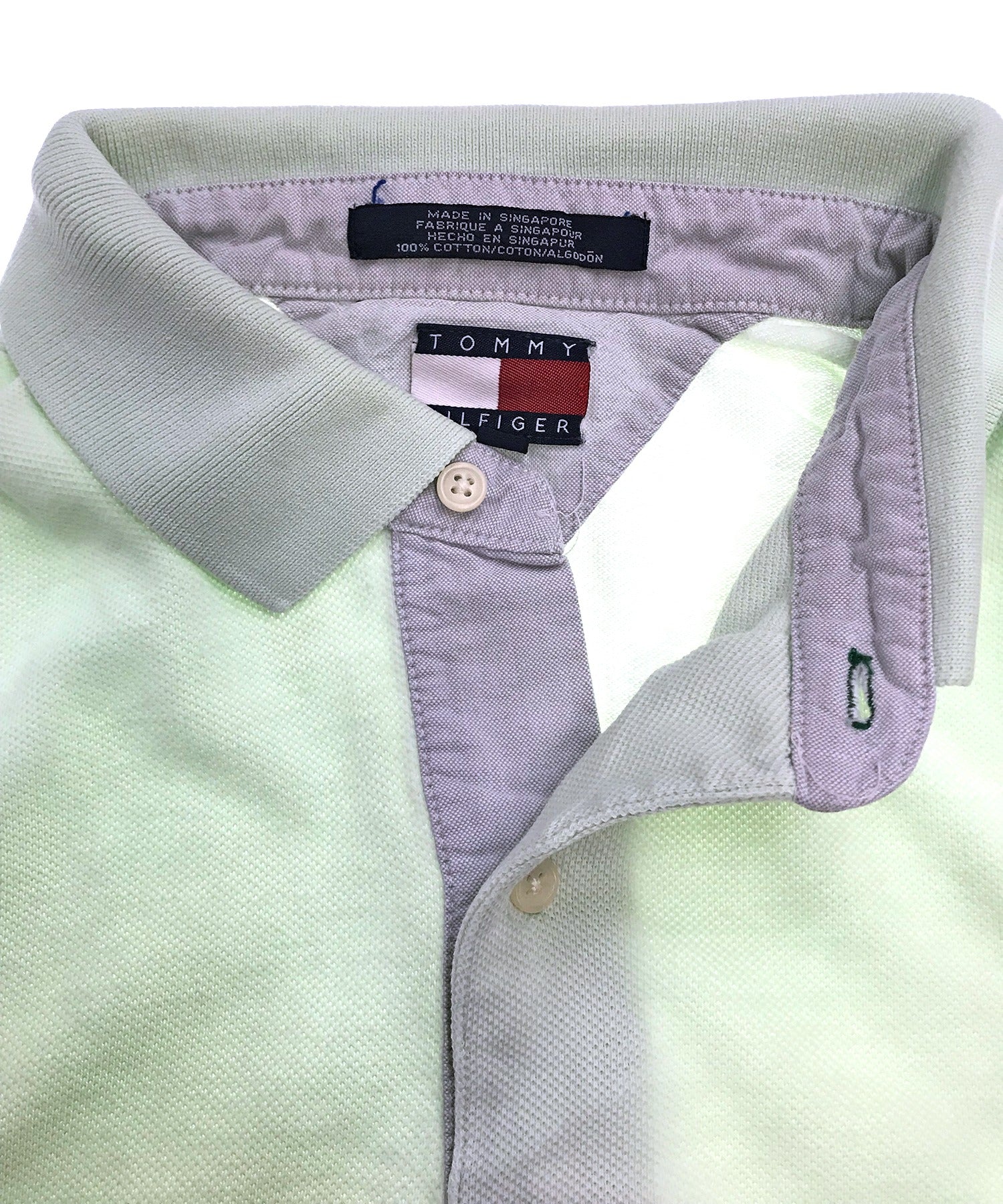 TOMMY リメイクショート ボーダーポロシャツ - Image 4