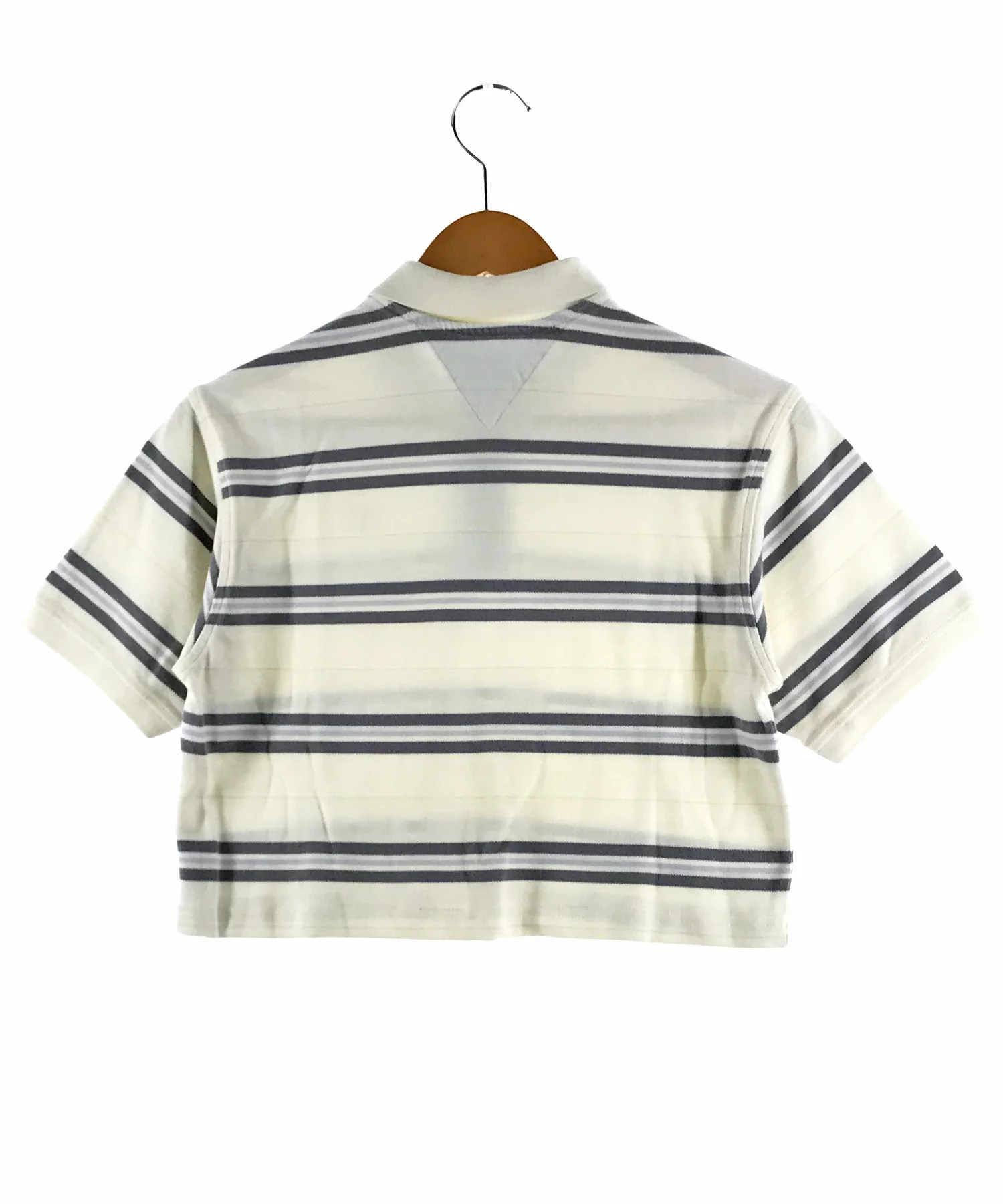 TOMMY リメイクショート ボーダーポロシャツ - Image 2