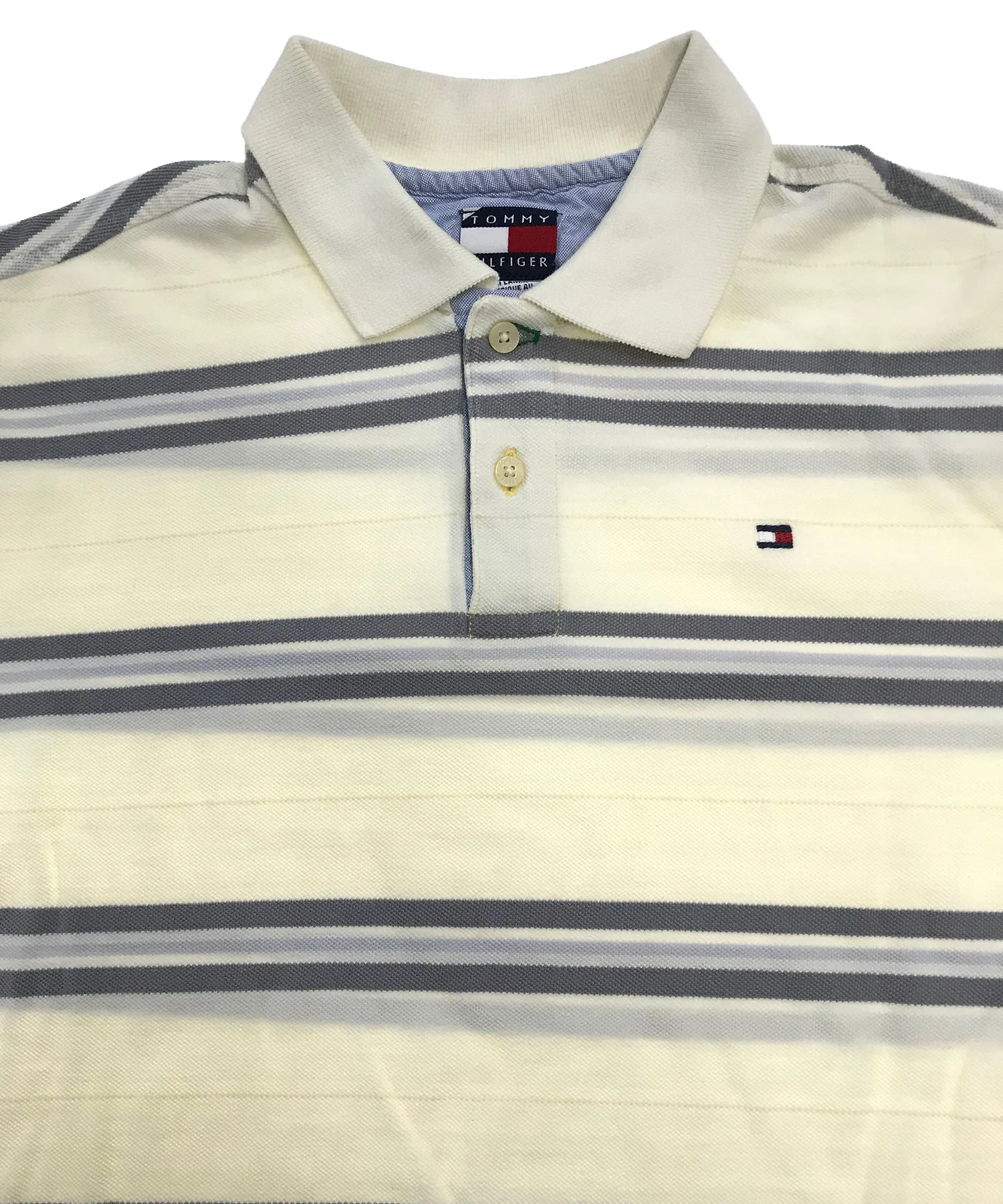 TOMMY リメイクショート ボーダーポロシャツ - Image 4