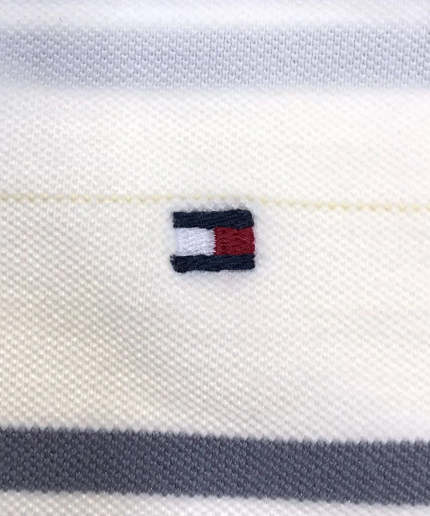 TOMMY リメイクショート ボーダーポロシャツ - Image 5