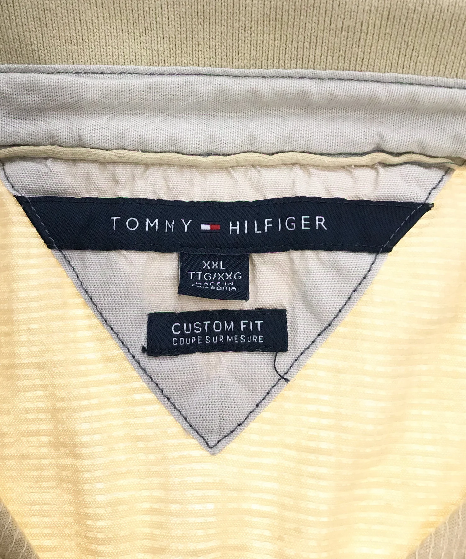 TOMMY リメイクショート ポロシャツ - Image 3