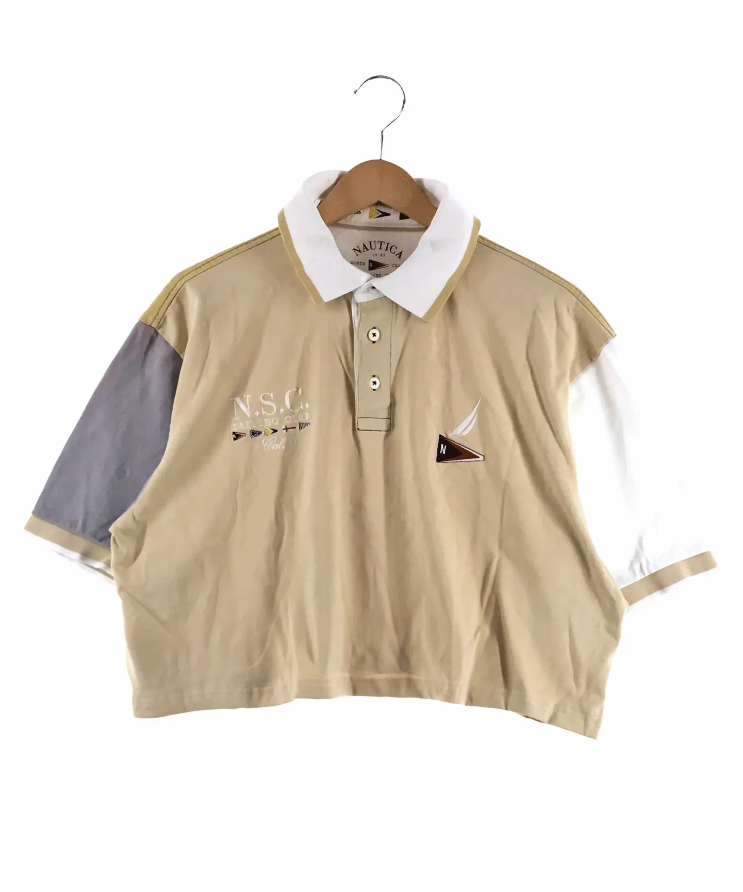 nautica リメイクショート ポロシャツ