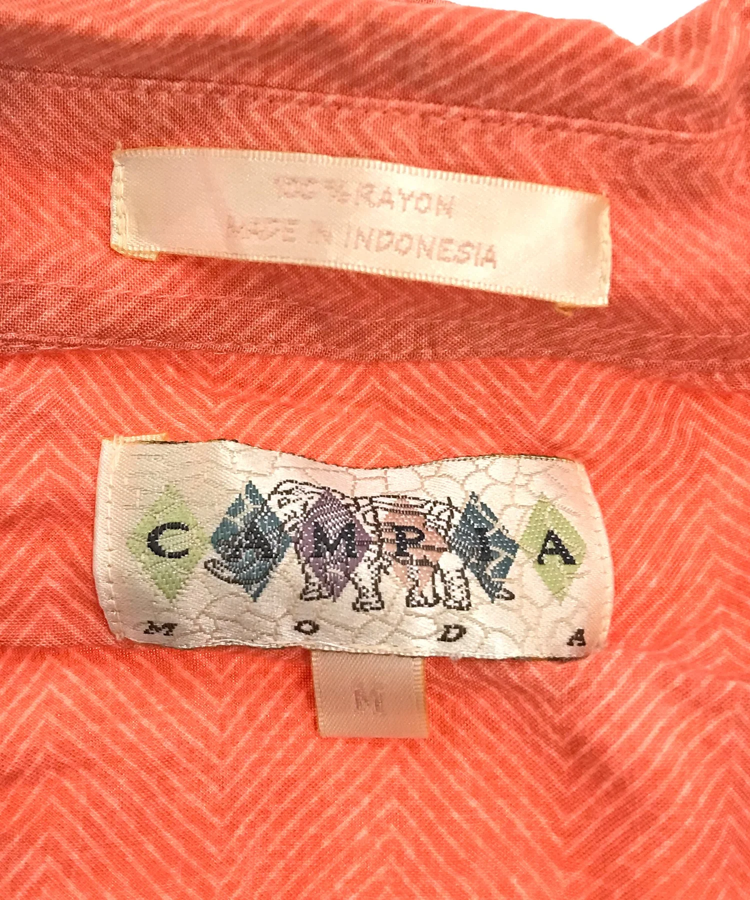 CAMPIA MODA 半袖柄シャツ - Image 4