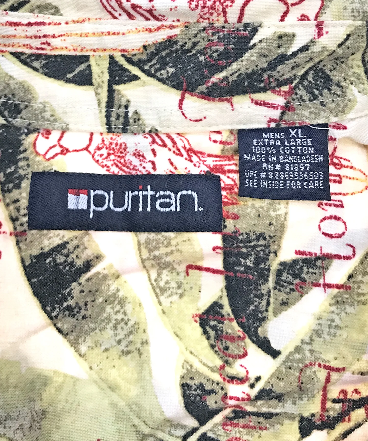 puritan 半袖柄シャツ - Image 3