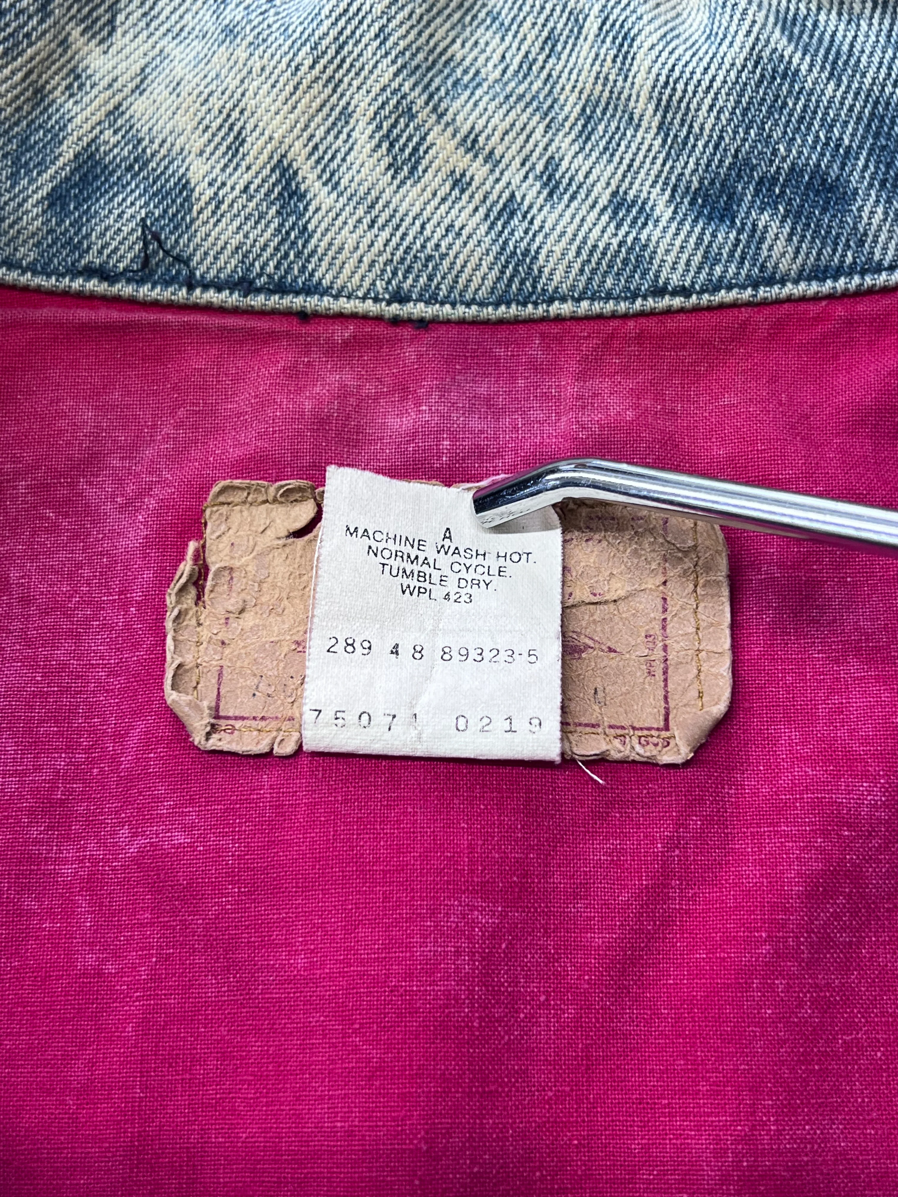 80's Vintage Levi's デニムジャケット - Image 4
