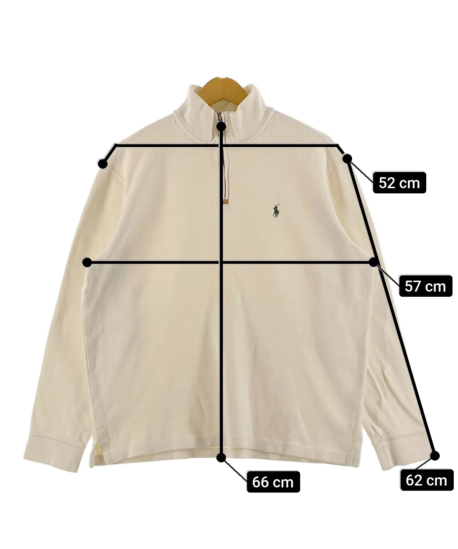 Ralph LaurenブランドハーフZIPニット - Image 7