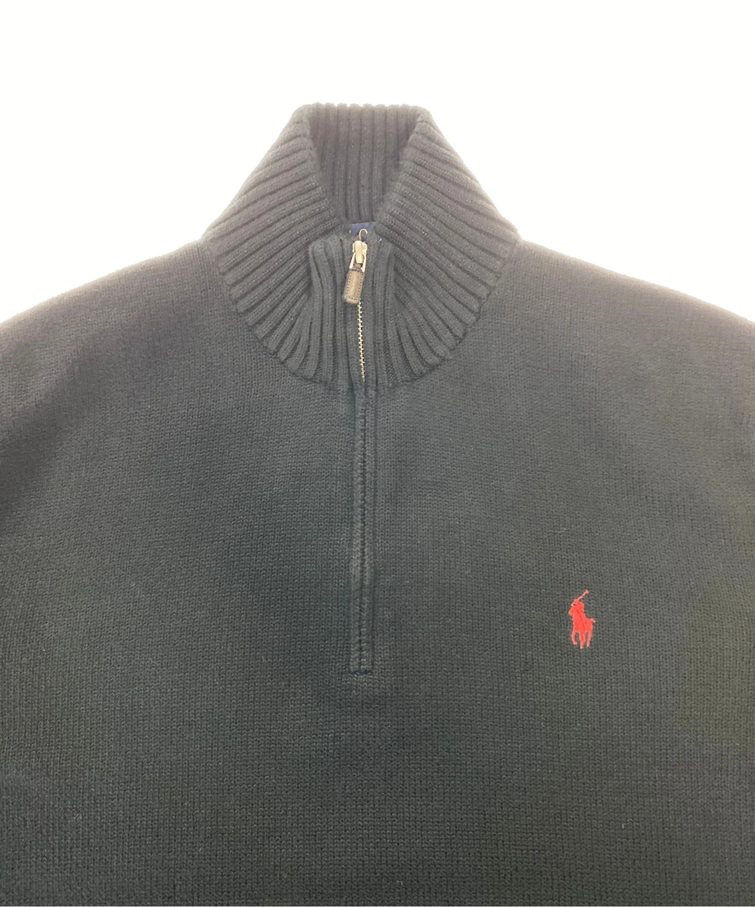 Ralph LaurenブランドハーフZIPニット - Image 3