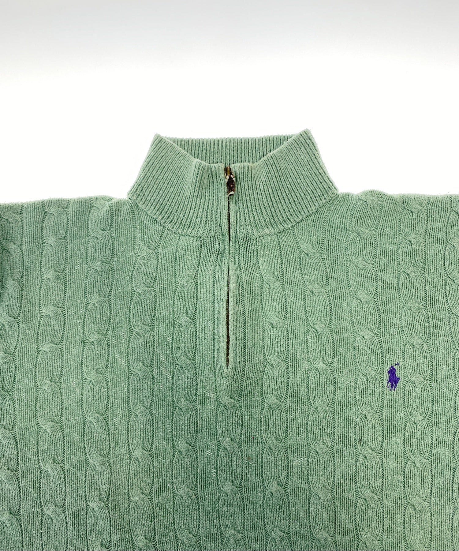 Ralph LaurenブランドハーフZIPニット - Image 3